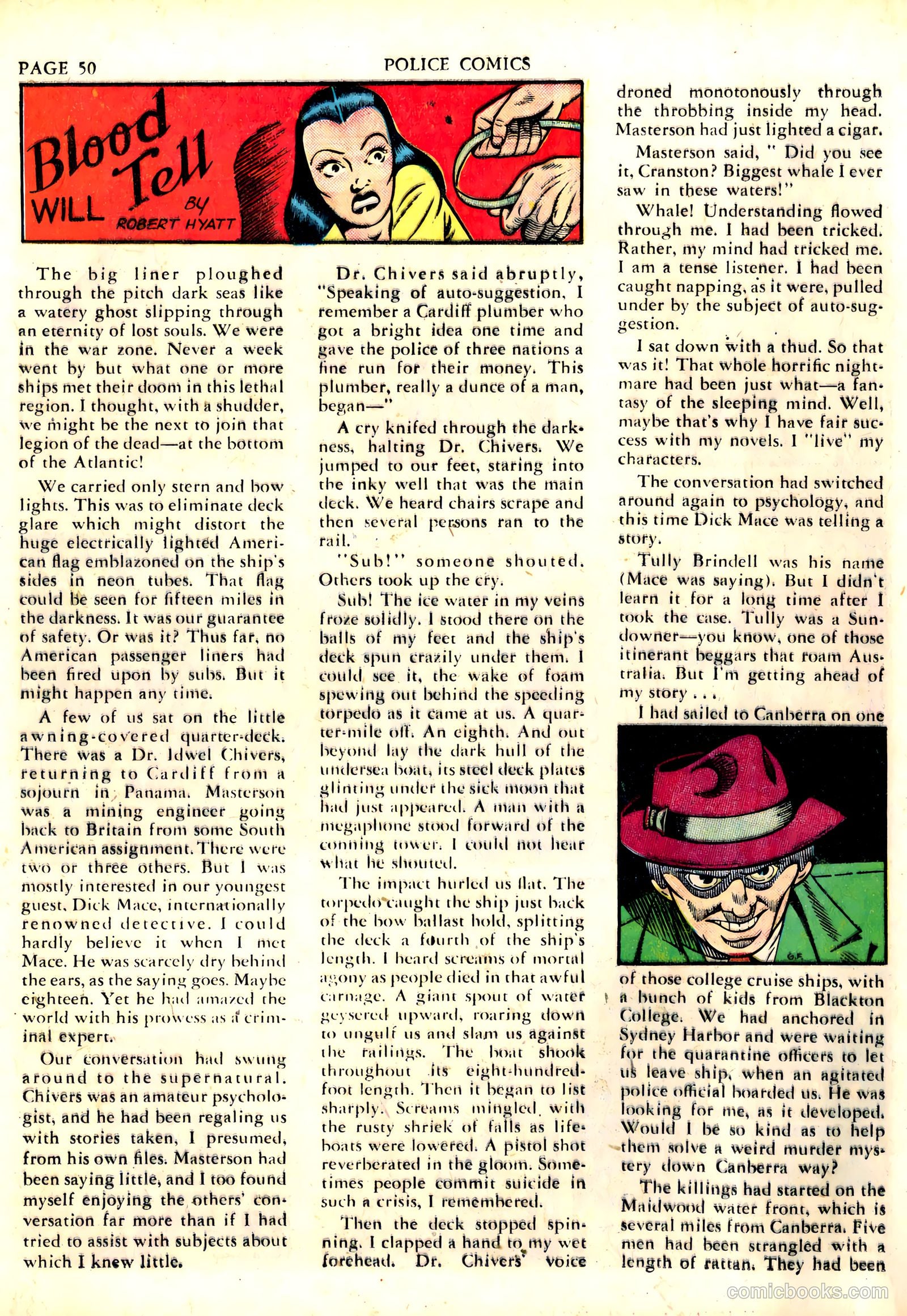 Police Comics #6 (1942) — page 52 of 68