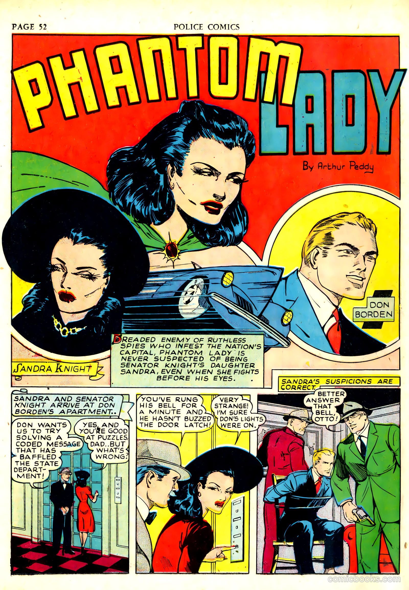 Police Comics #6 (1942) — page 54 of 68
