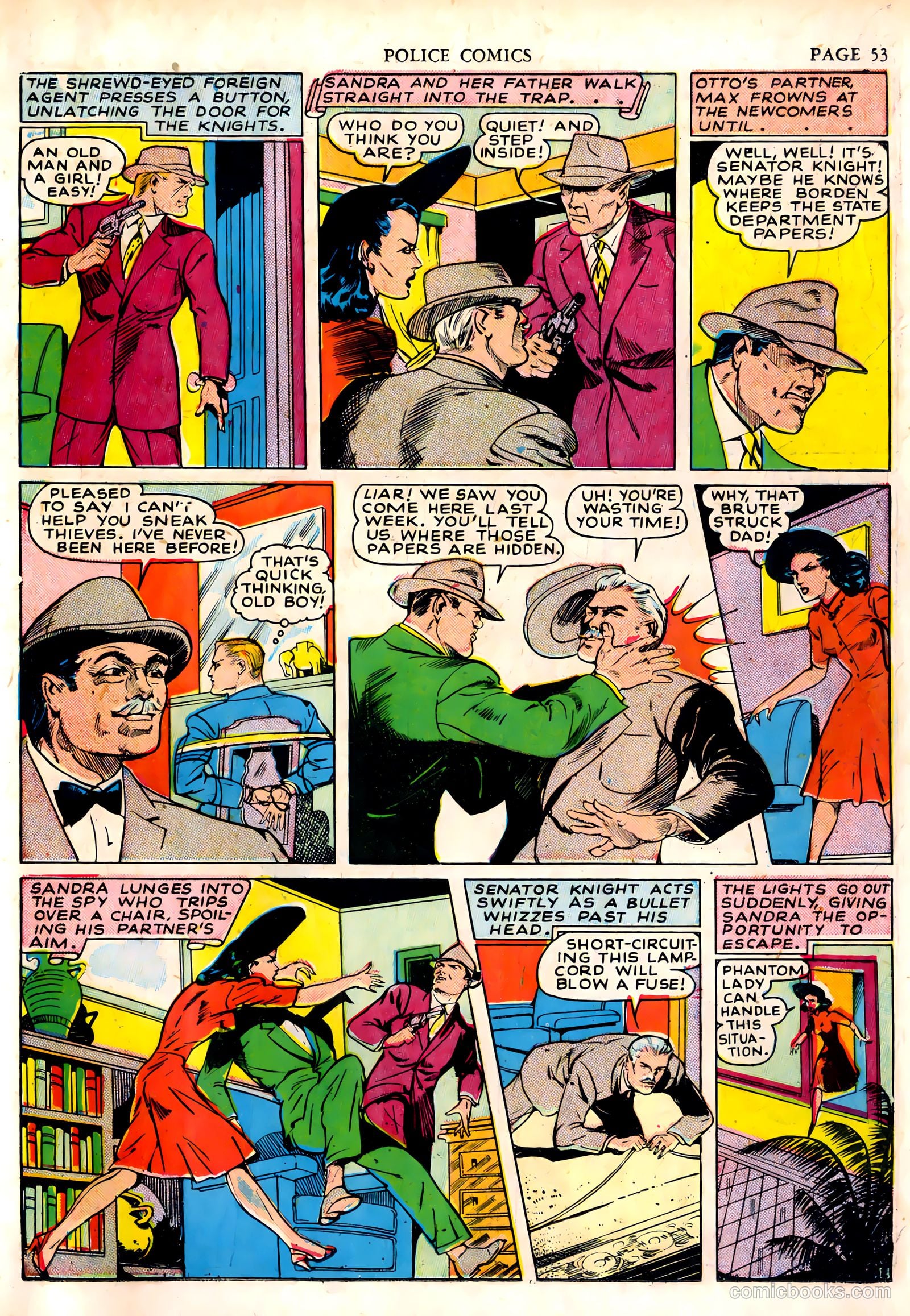 Police Comics #6 (1942) — page 55 of 68