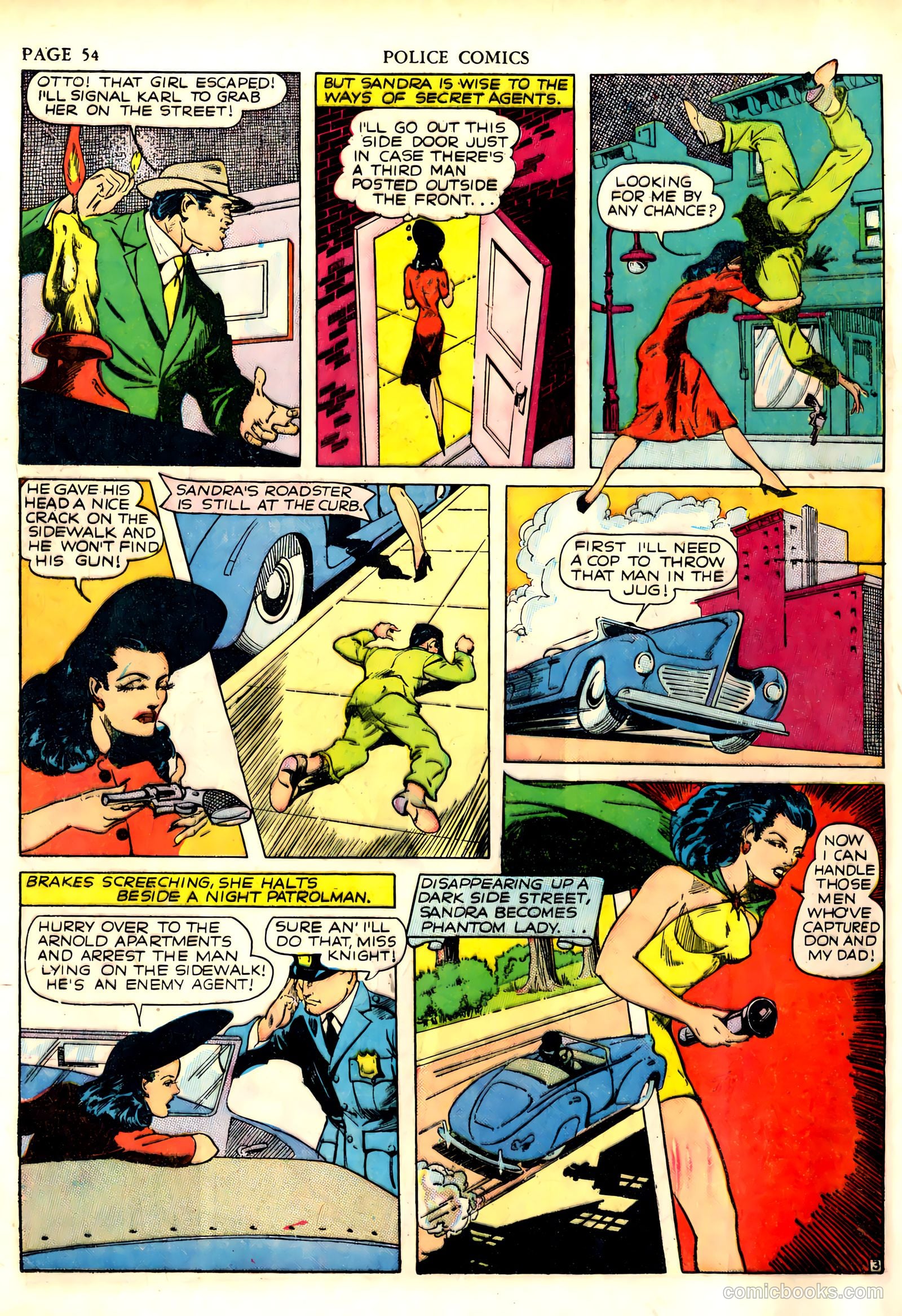 Police Comics #6 (1942) — page 56 of 68