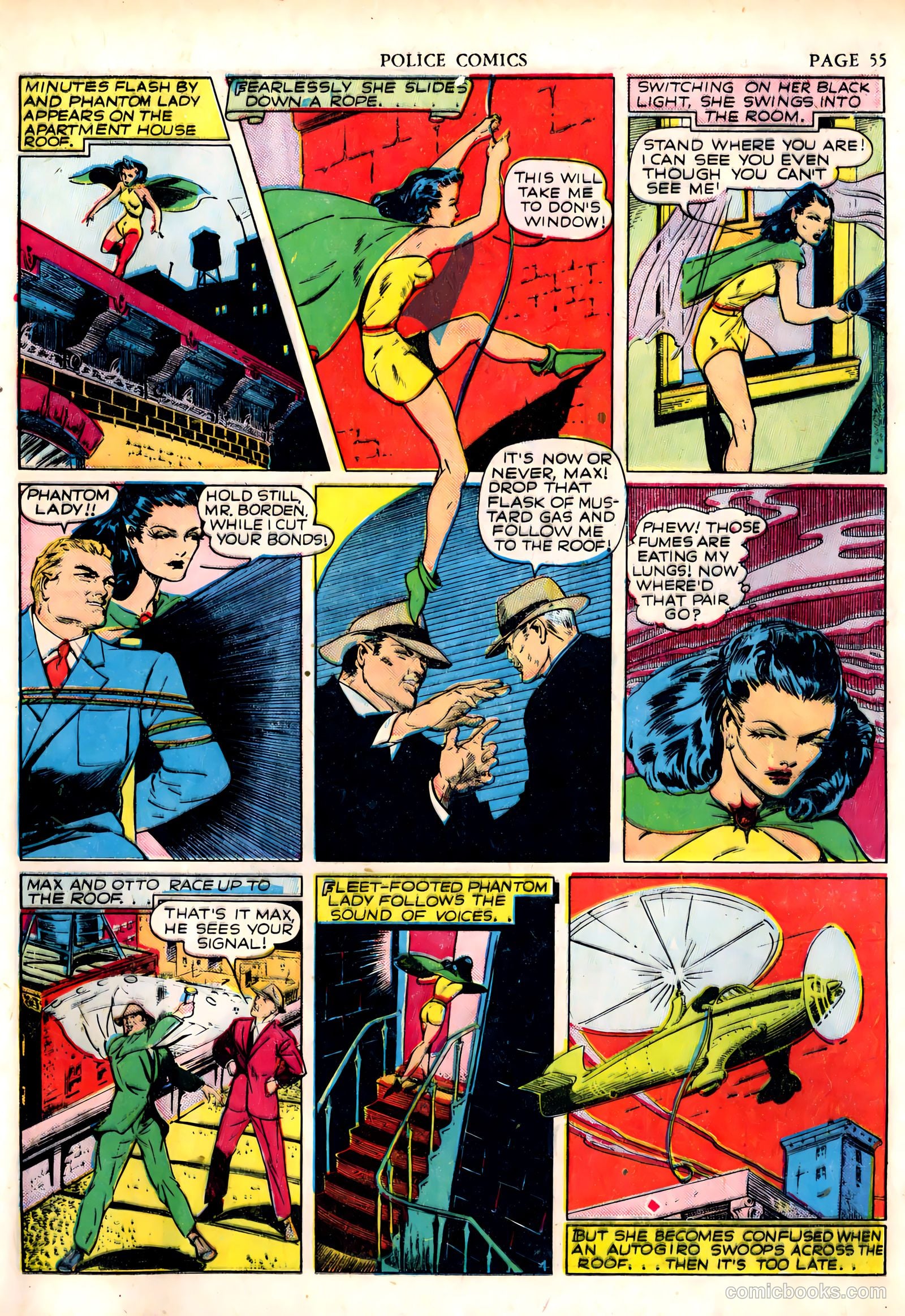 Police Comics #6 (1942) — page 57 of 68