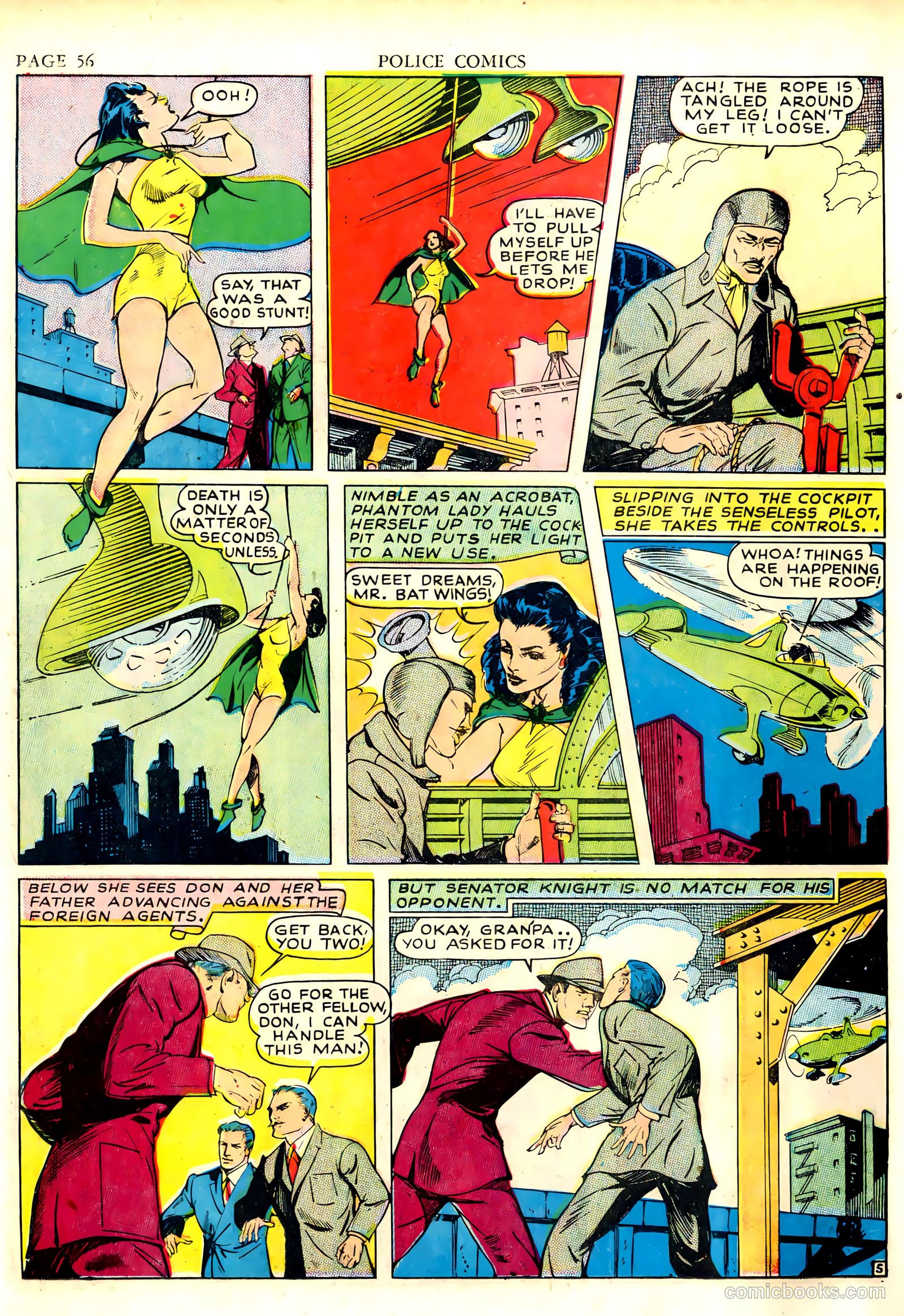 Police Comics #6 (1942) — page 58 of 68