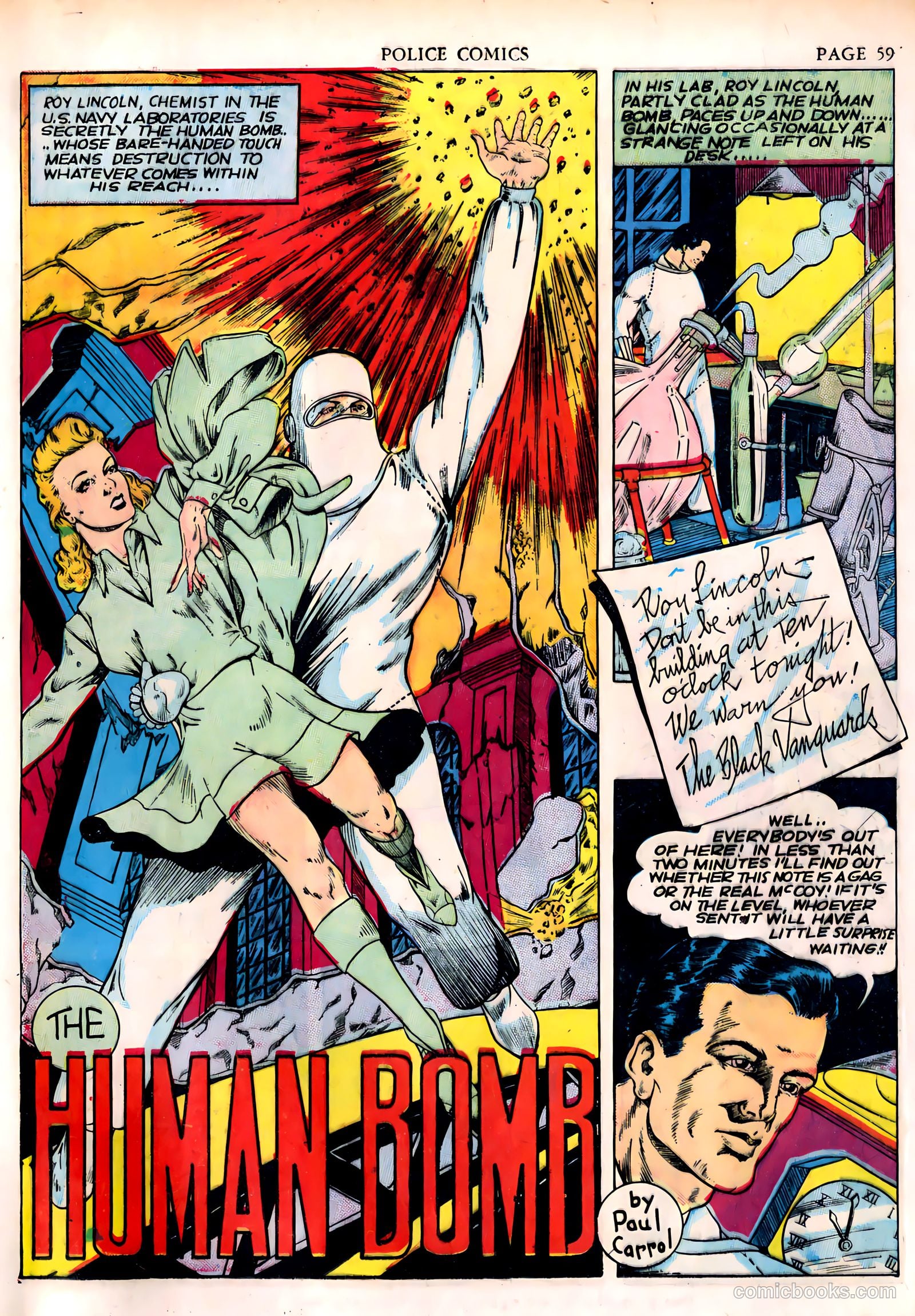 Police Comics #6 (1942) — page 61 of 68
