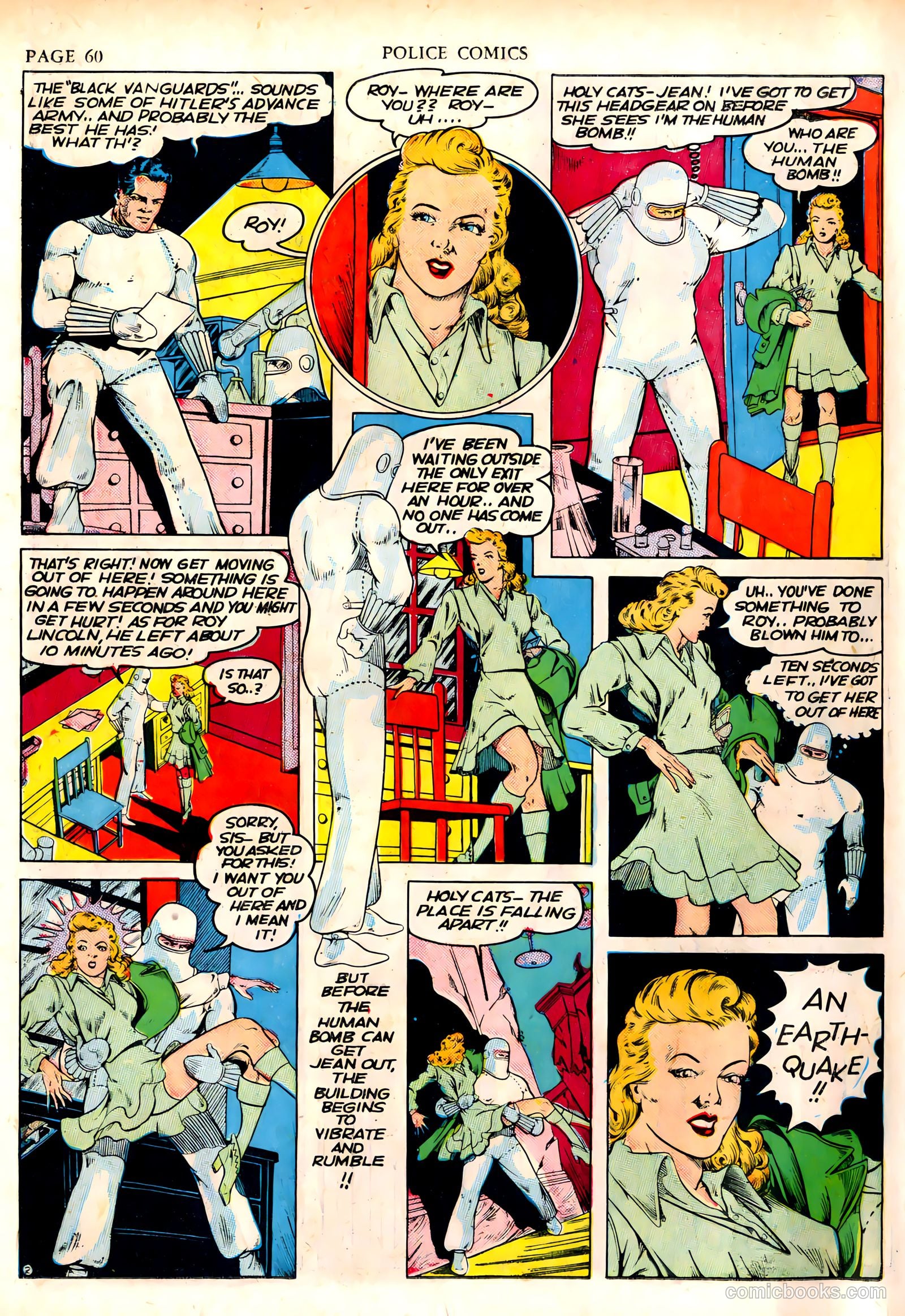 Police Comics #6 (1942) — page 62 of 68
