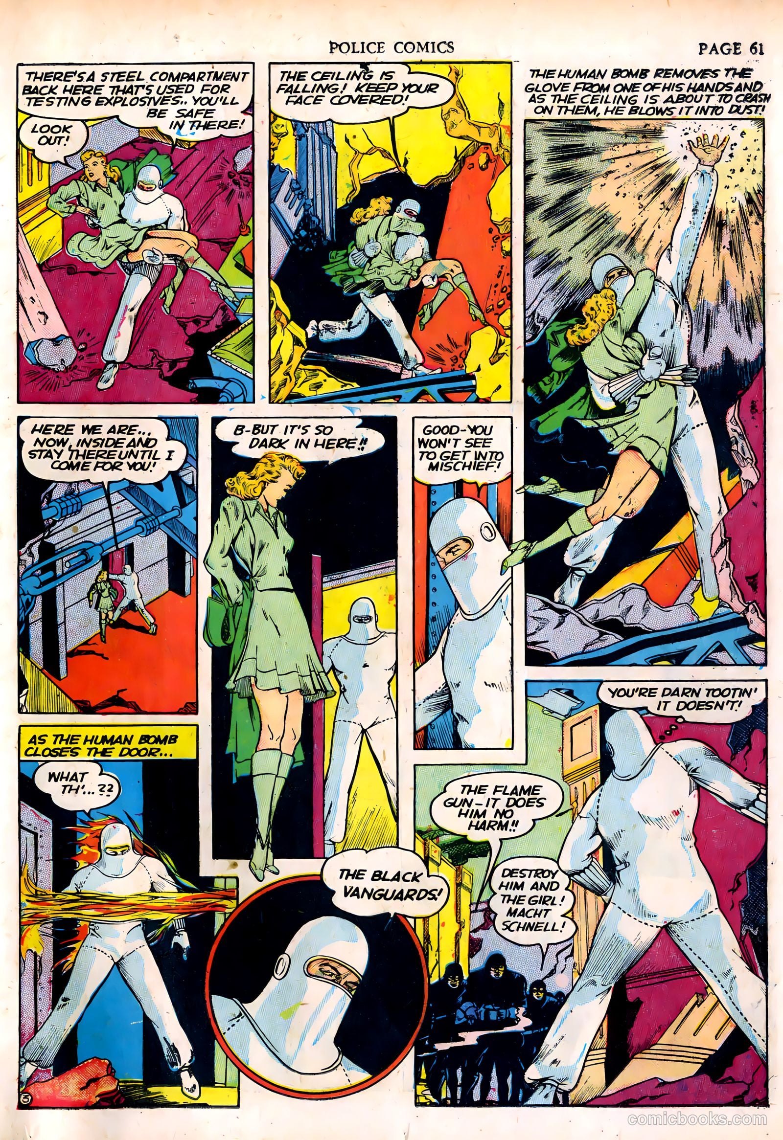 Police Comics #6 (1942) — page 63 of 68