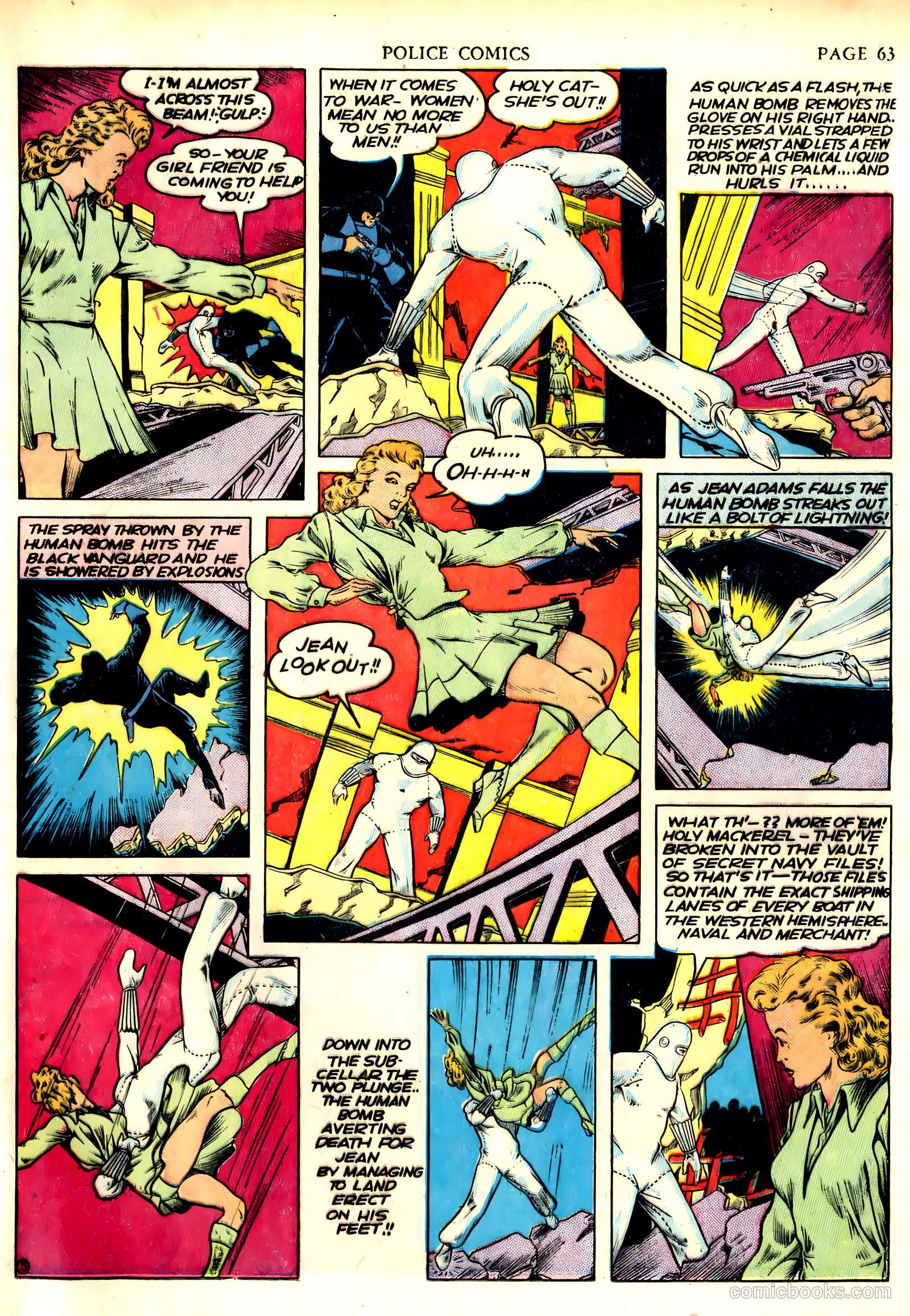 Police Comics #6 (1942) — page 65 of 68