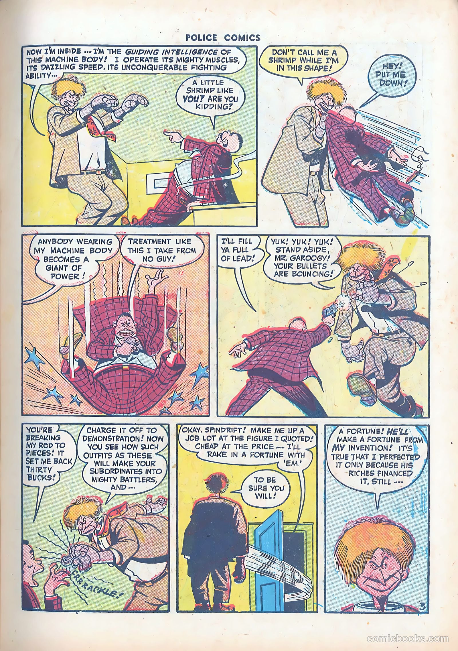 Police Comics #60 (1946) — page 5 of 60