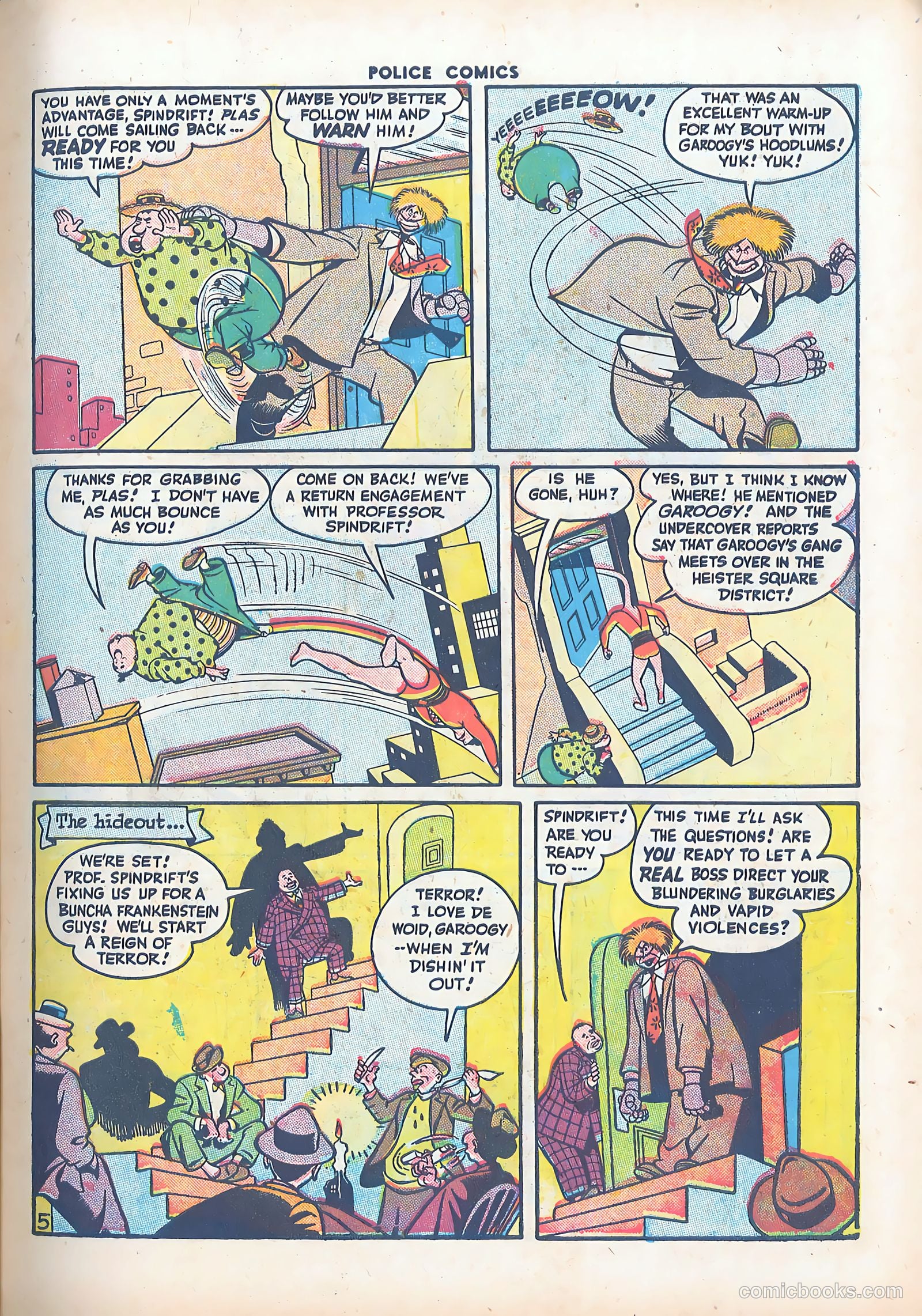 Police Comics #60 (1946) — page 7 of 60
