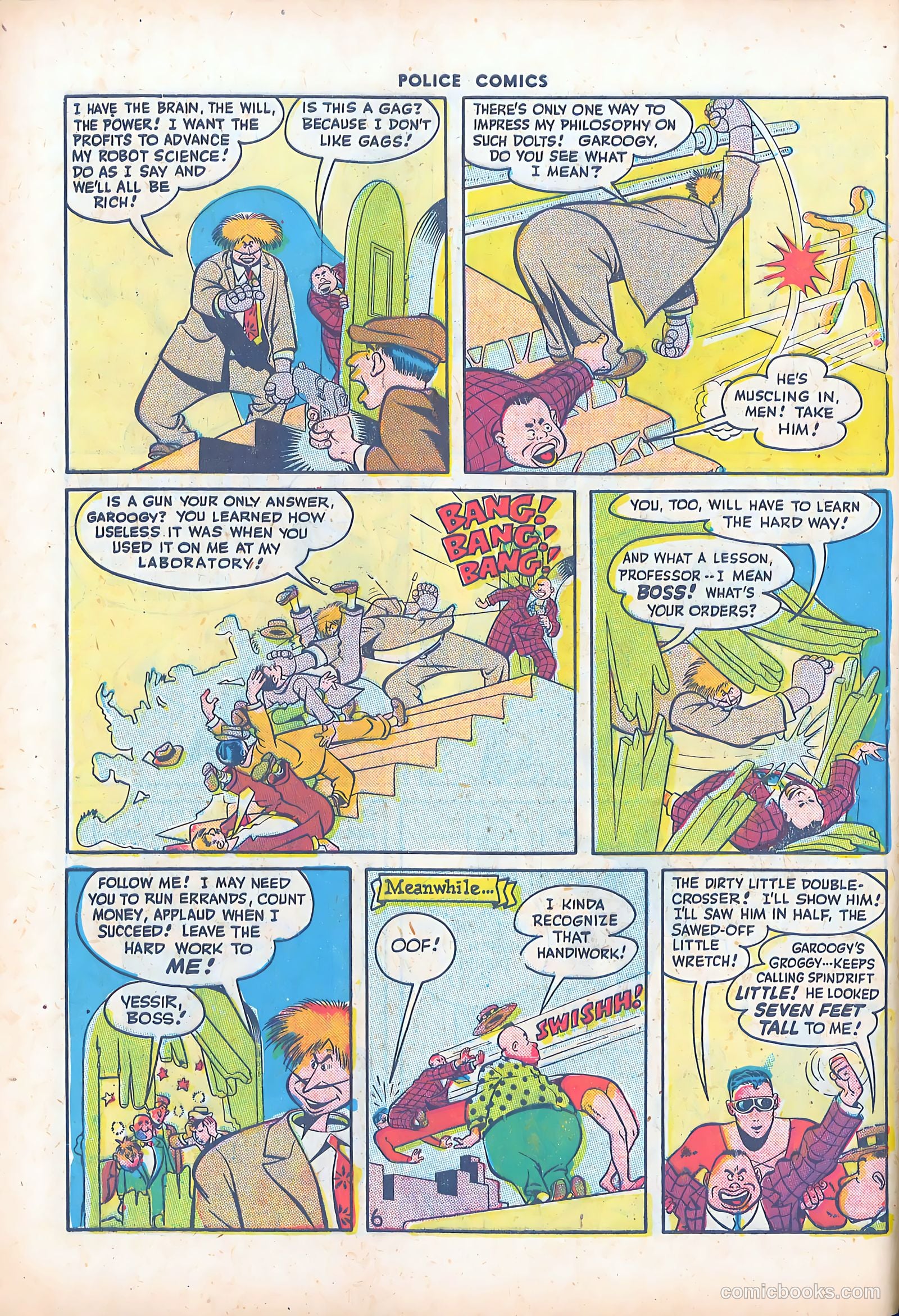Police Comics #60 (1946) — page 8 of 60