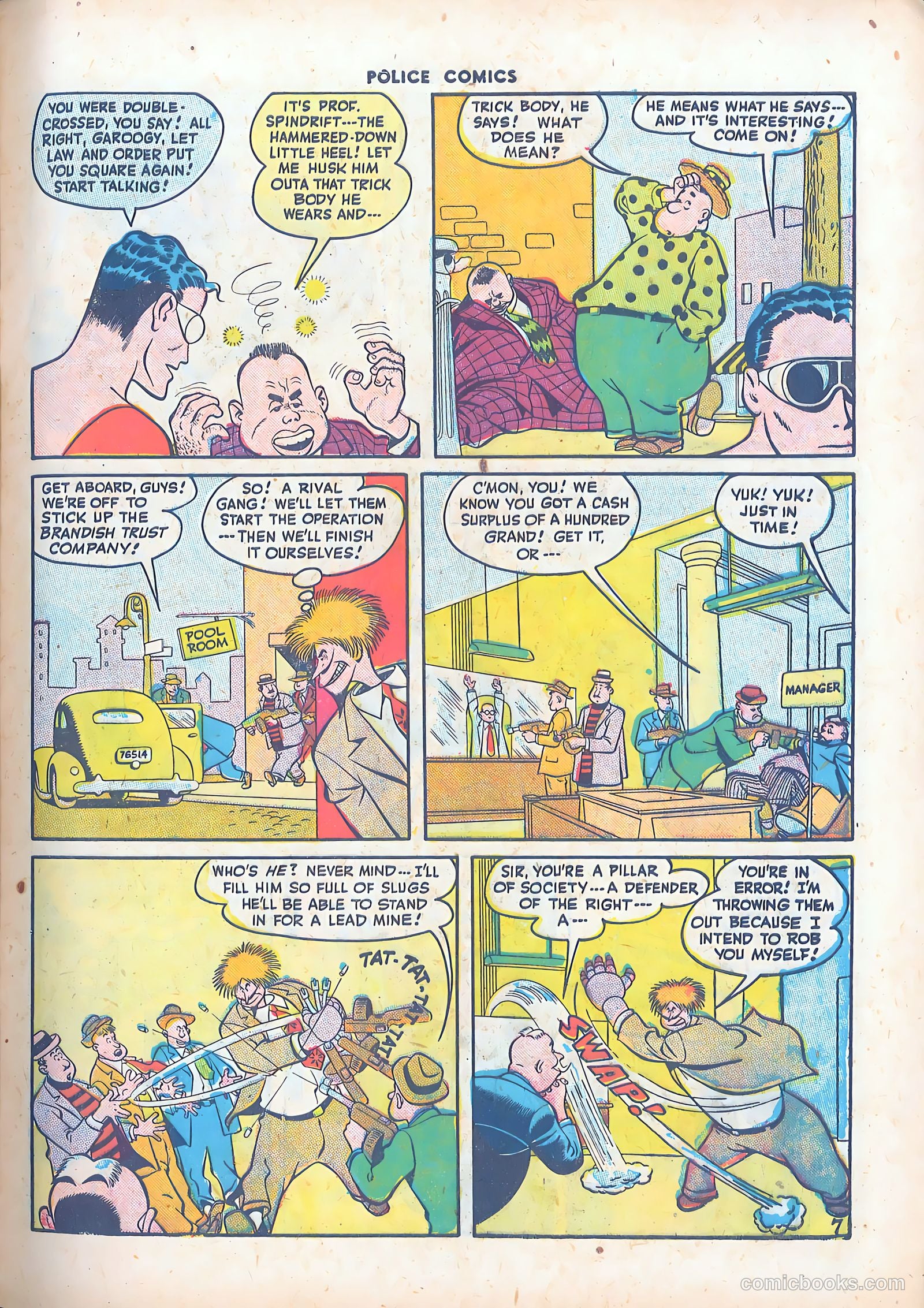 Police Comics #60 (1946) — page 9 of 60