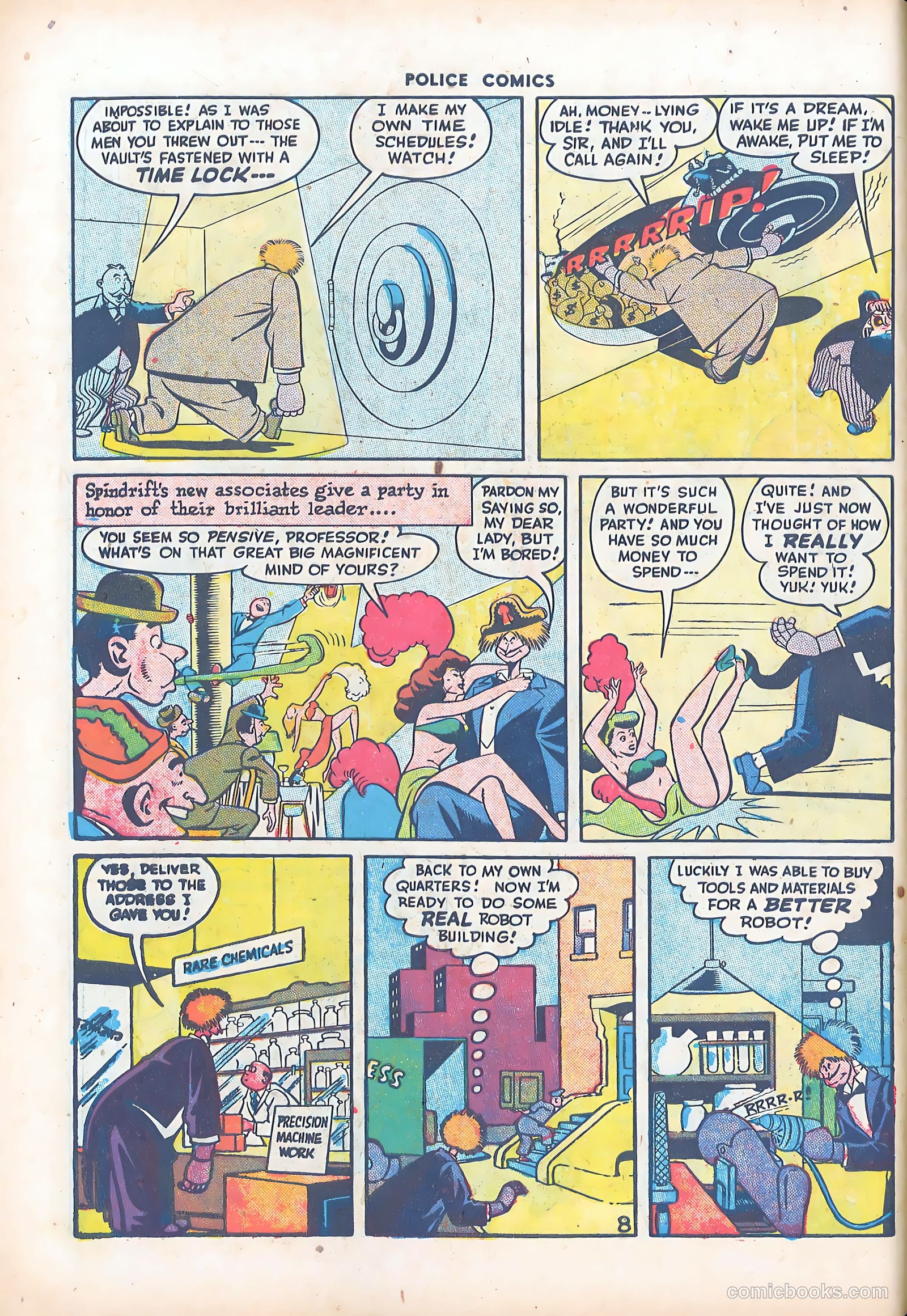 Police Comics #60 (1946) — page 10 of 60