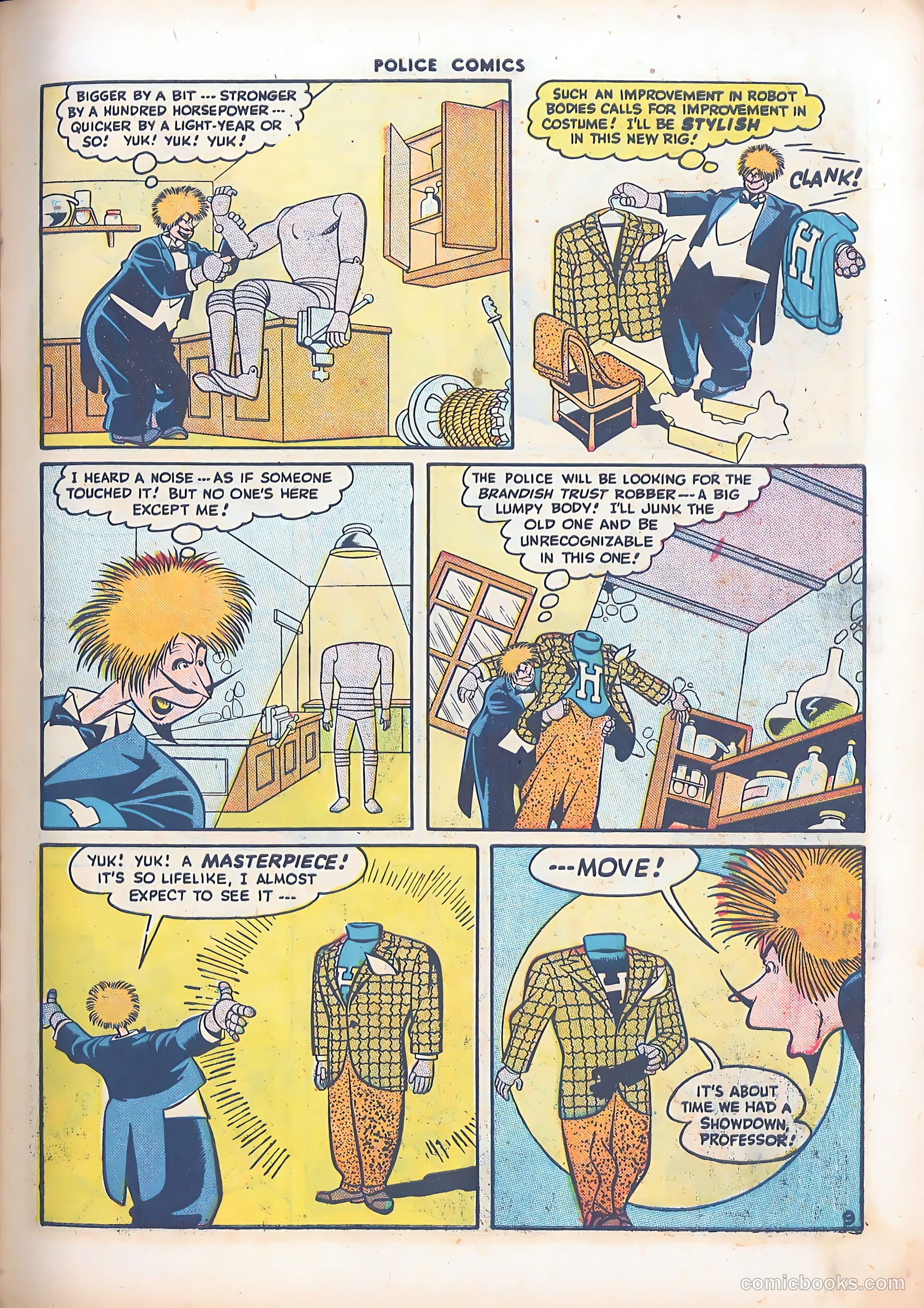 Police Comics #60 (1946) — page 11 of 60