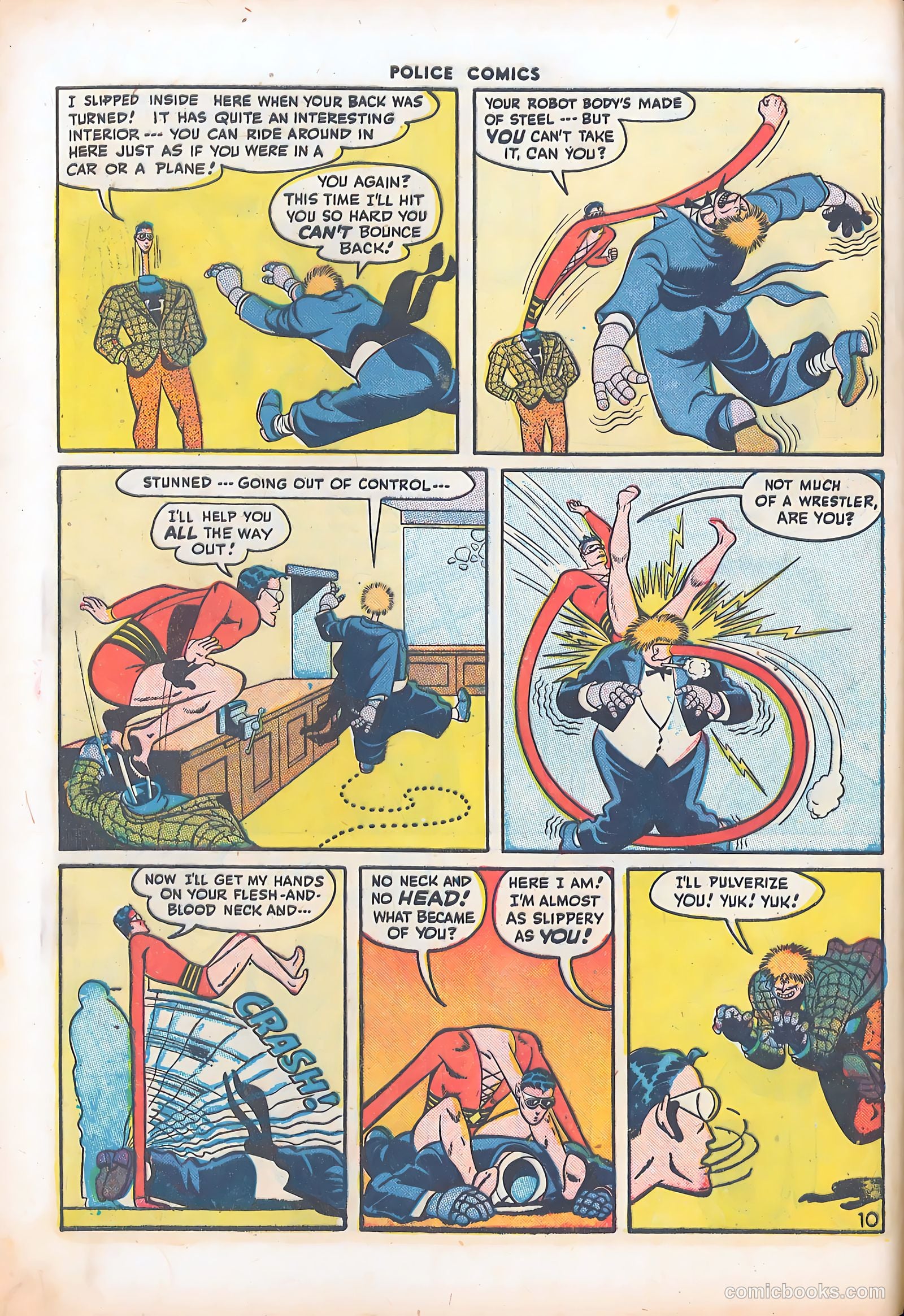 Police Comics #60 (1946) — page 12 of 60
