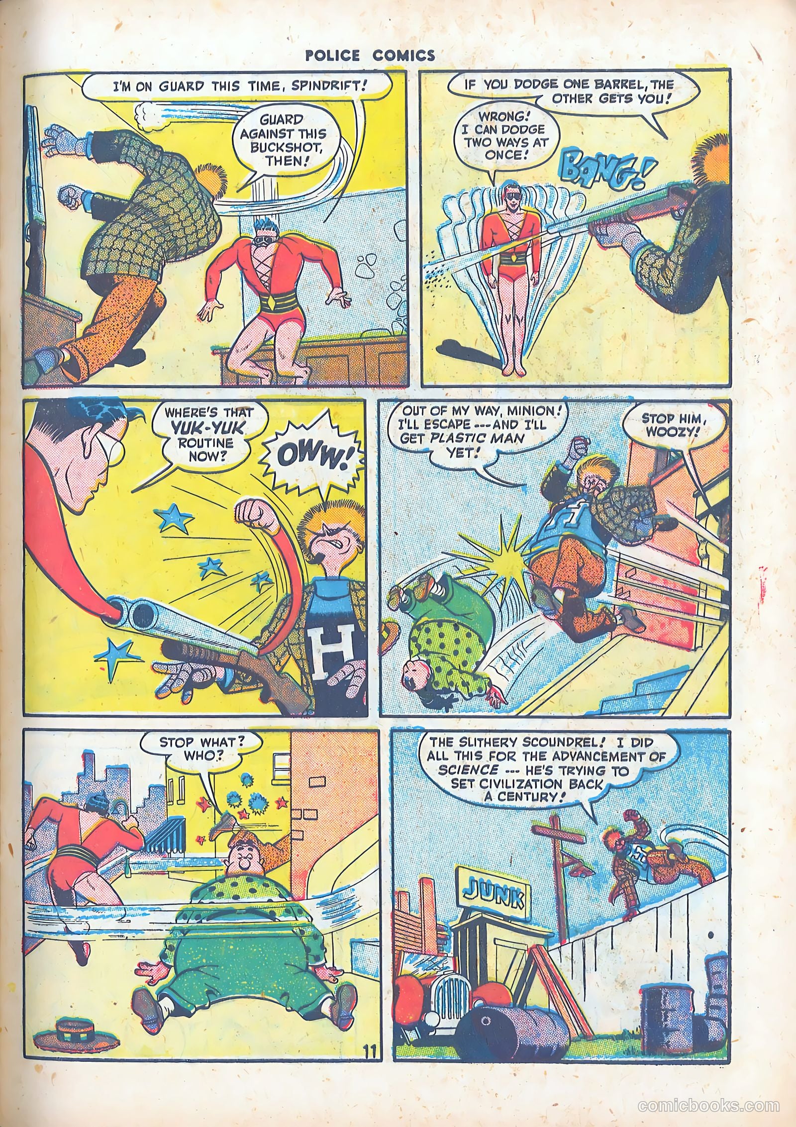 Police Comics #60 (1946) — page 13 of 60