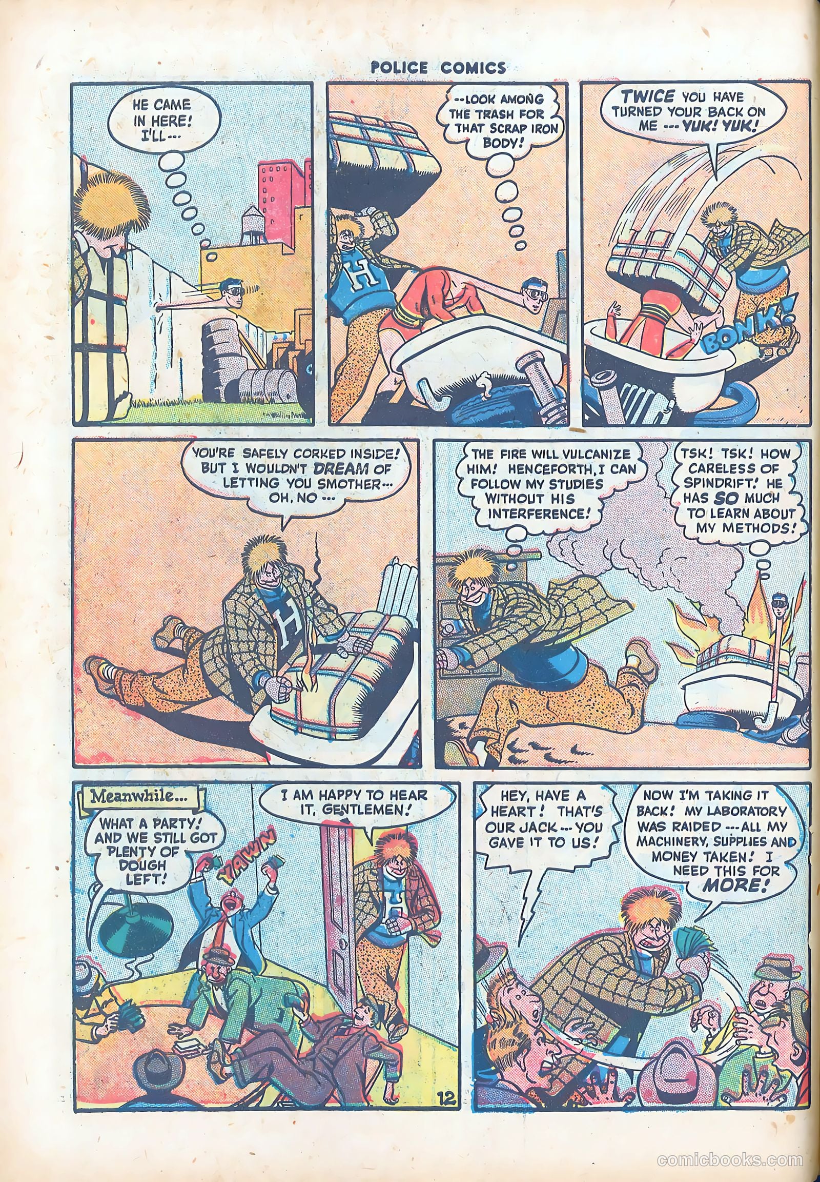 Police Comics #60 (1946) — page 14 of 60