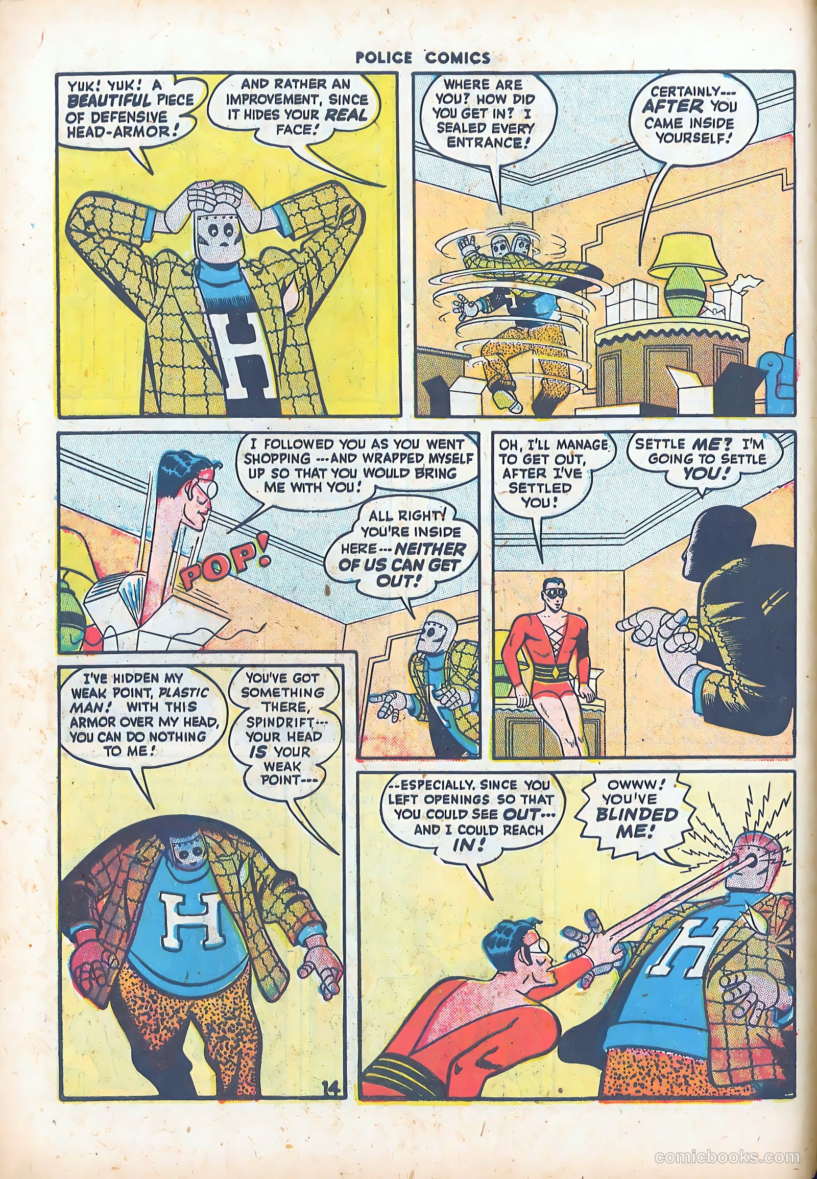 Police Comics #60 (1946) — page 16 of 60