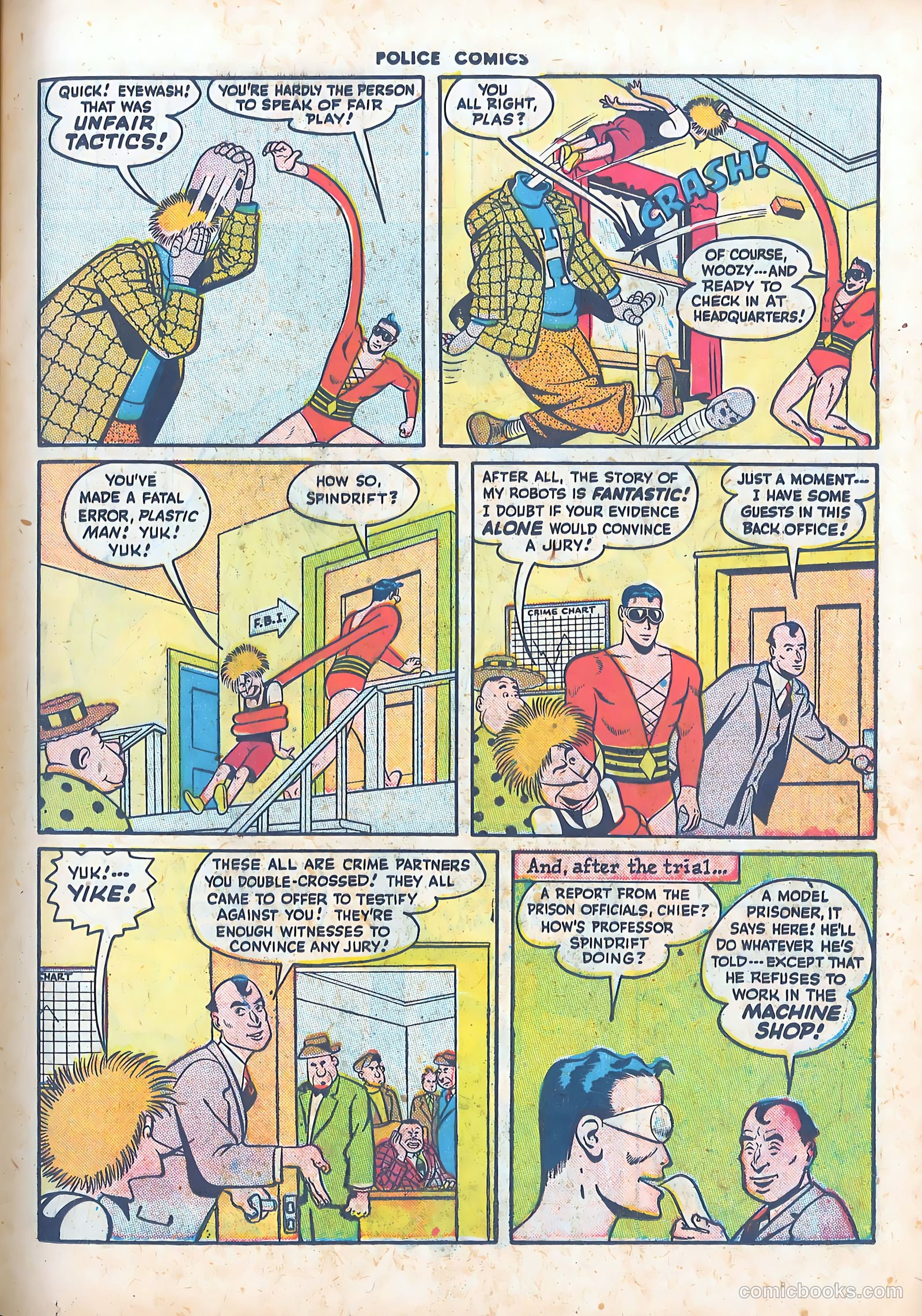 Police Comics #60 (1946) — page 17 of 60