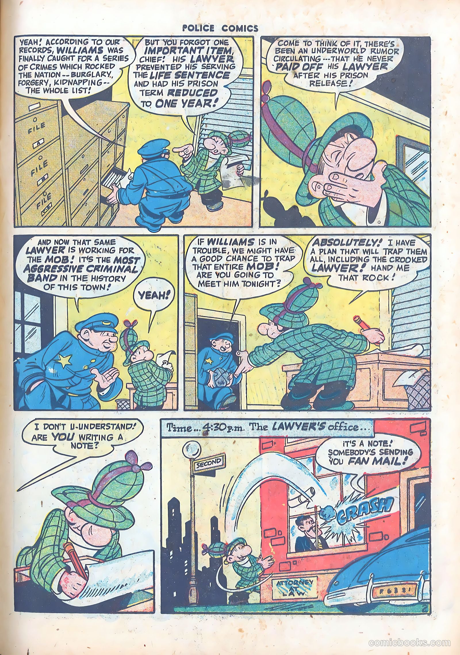Police Comics #60 (1946) — page 19 of 60