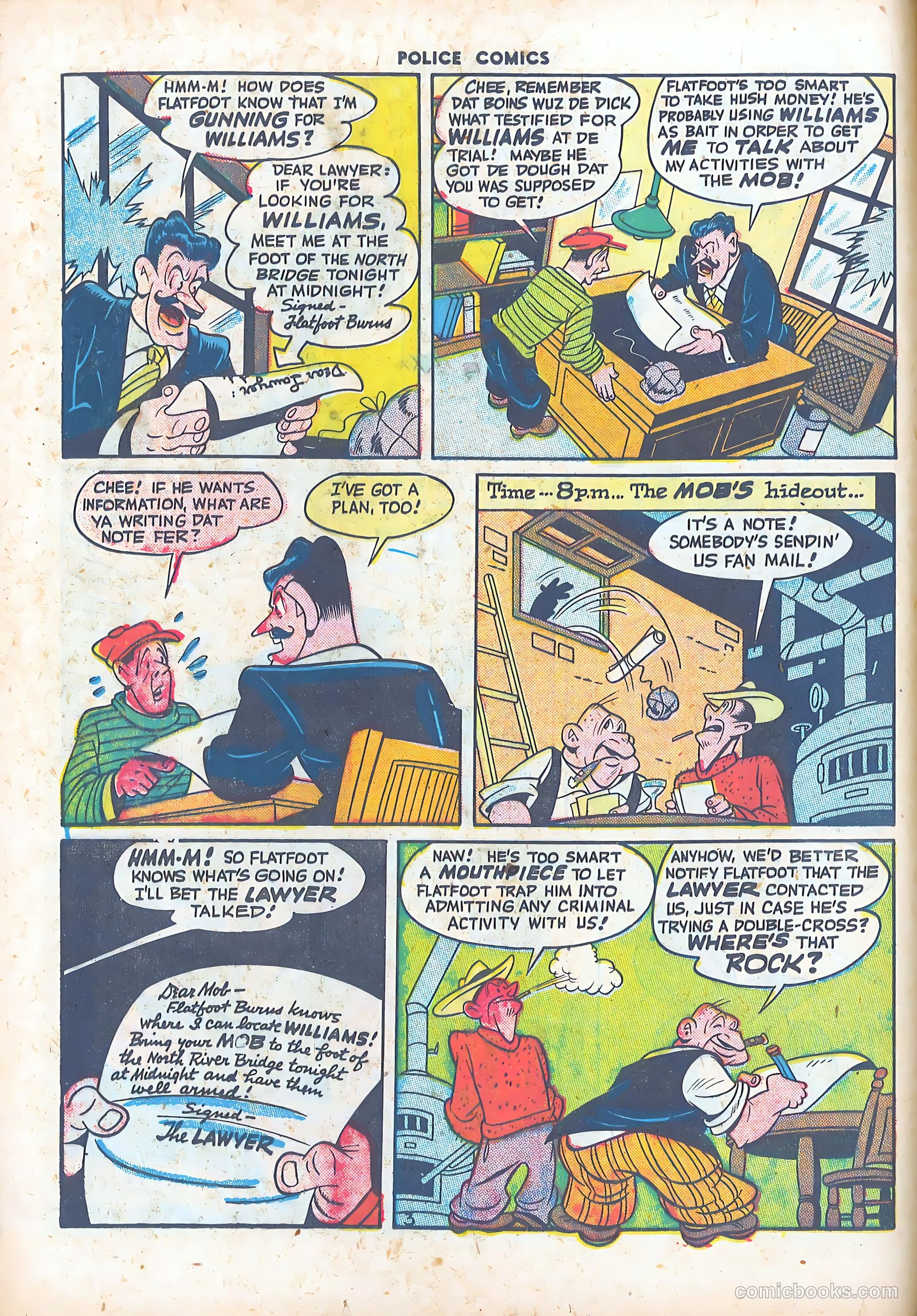 Police Comics #60 (1946) — page 20 of 60