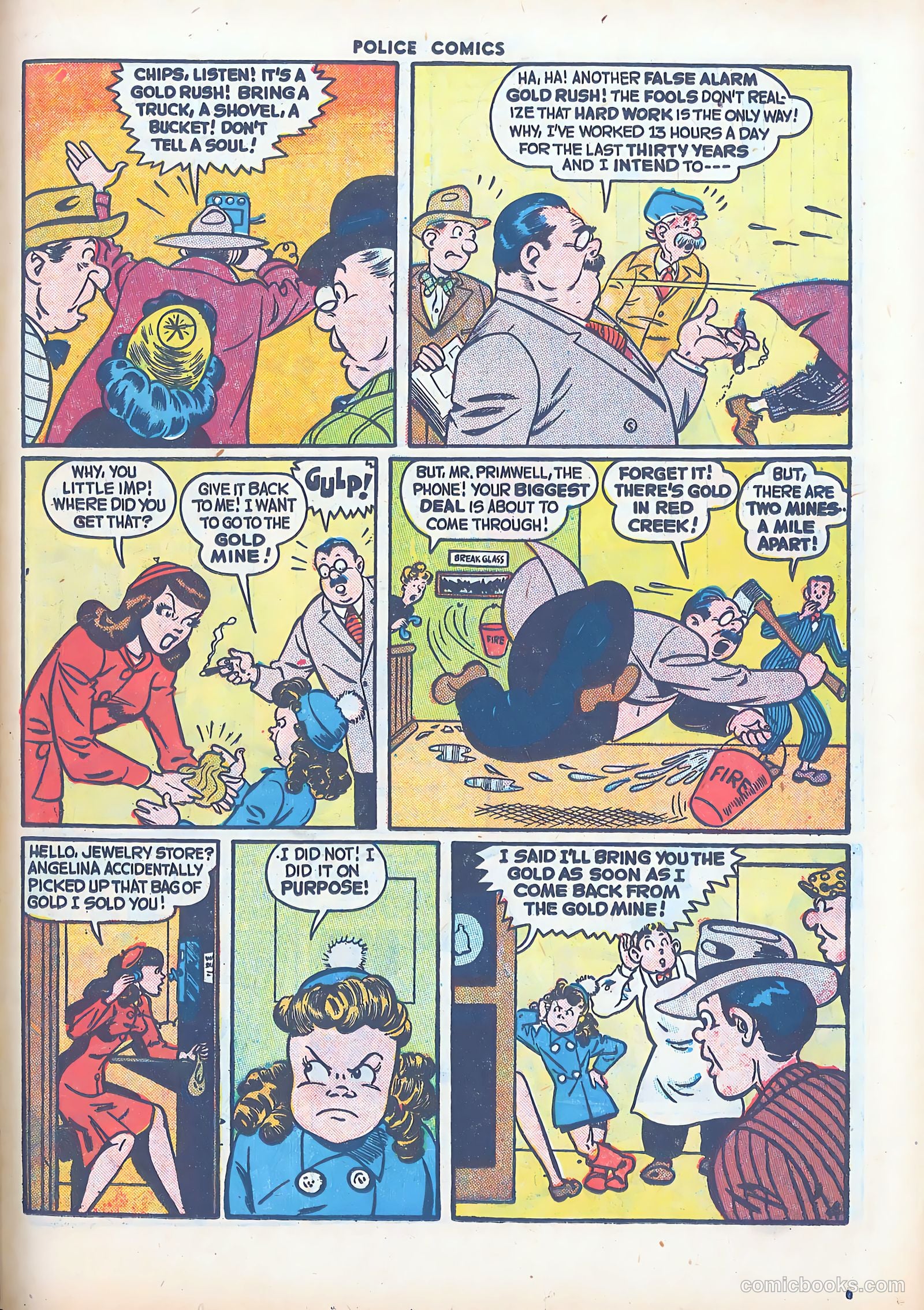 Police Comics #60 (1946) — page 33 of 60