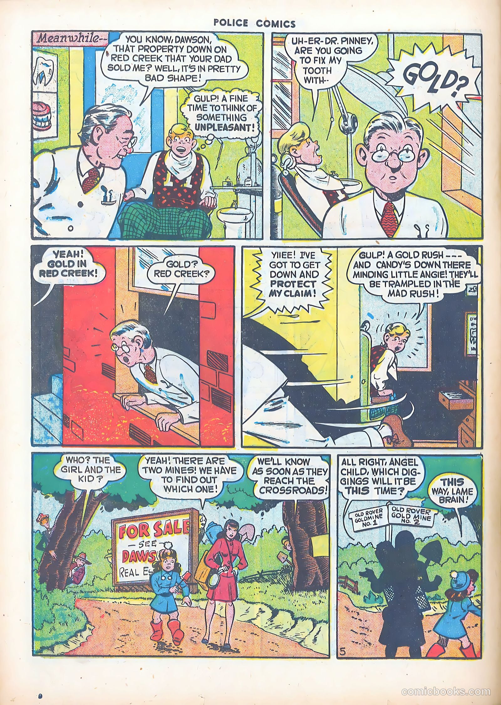 Police Comics #60 (1946) — page 34 of 60