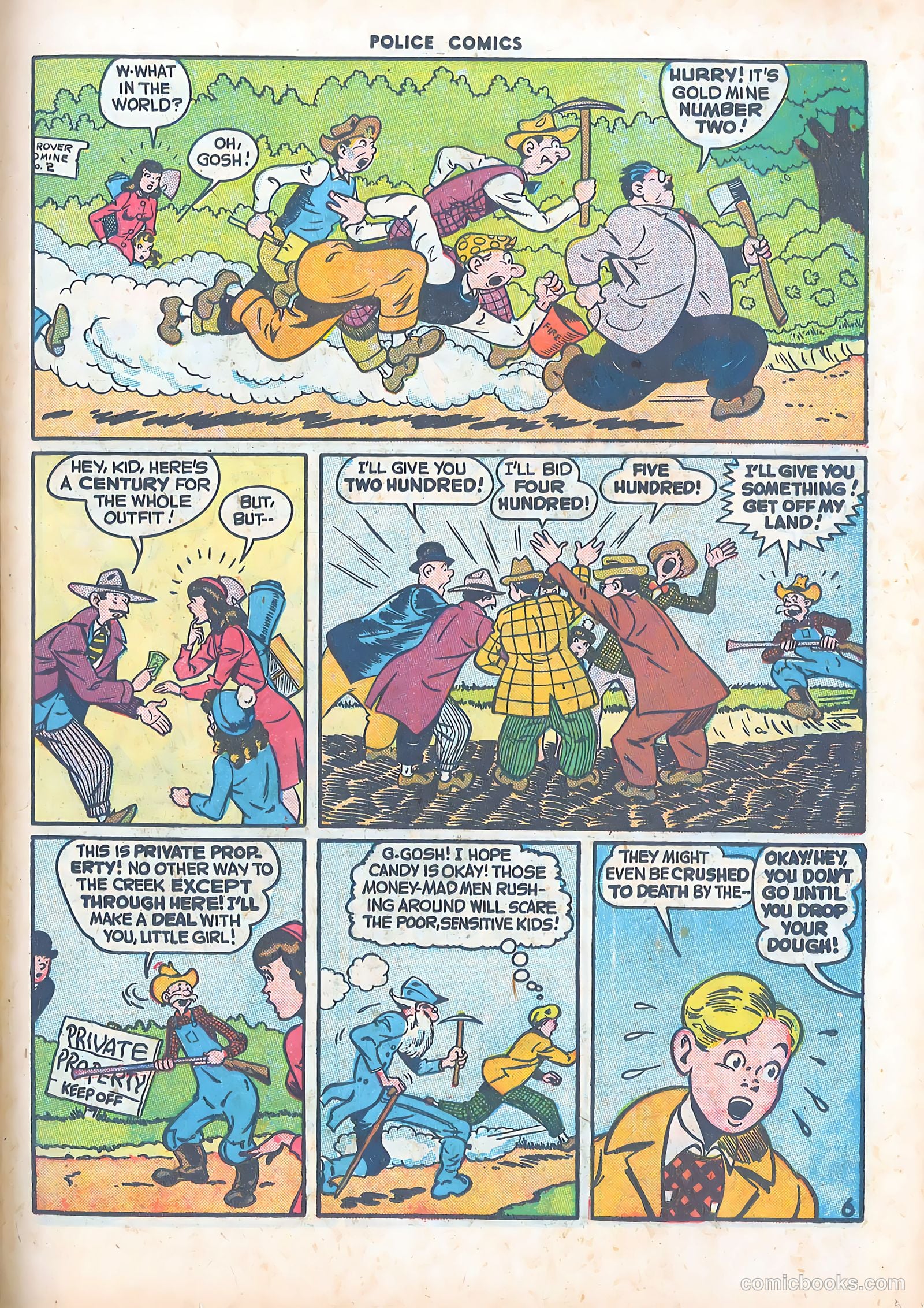 Police Comics #60 (1946) — page 35 of 60