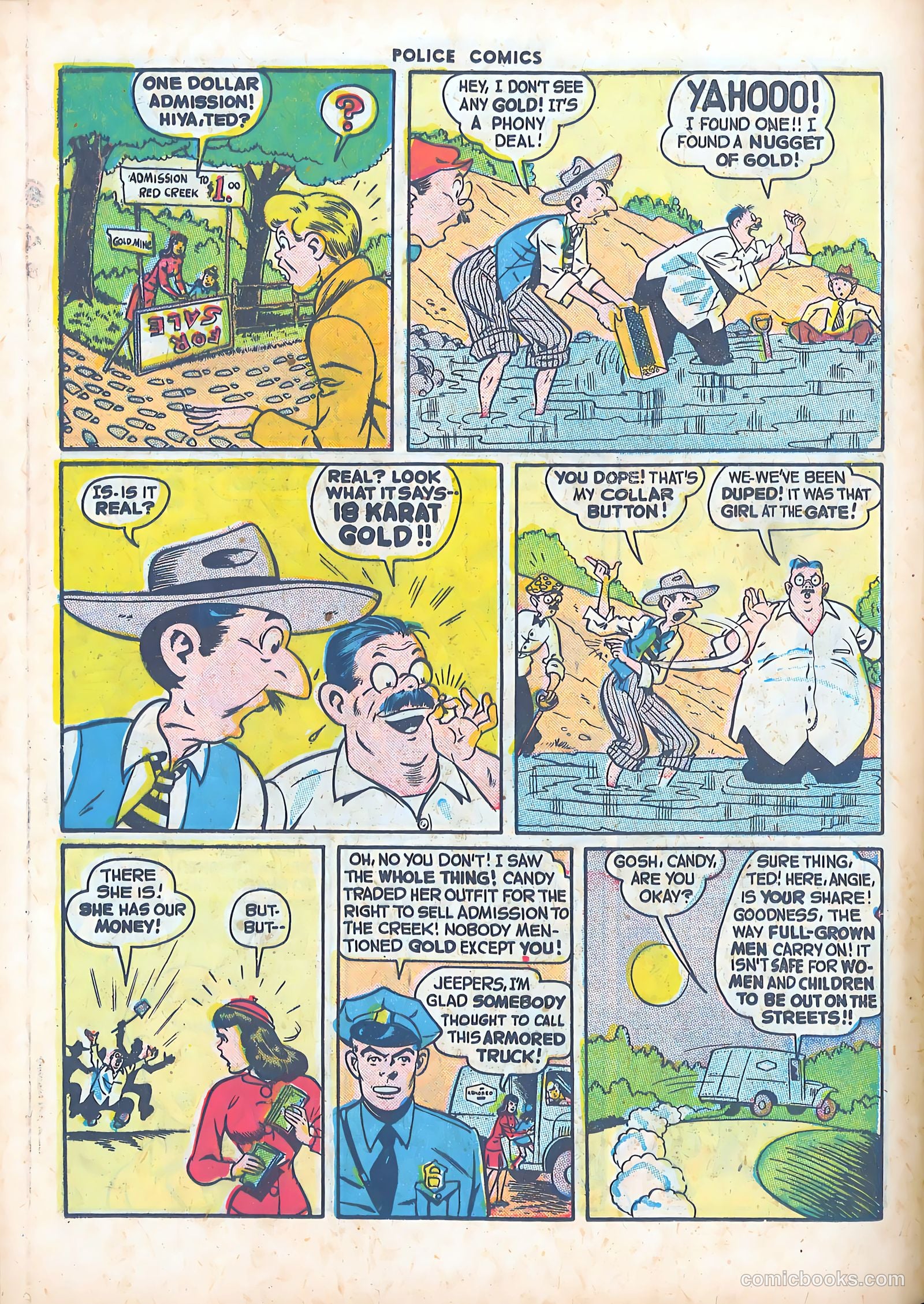 Police Comics #60 (1946) — page 36 of 60