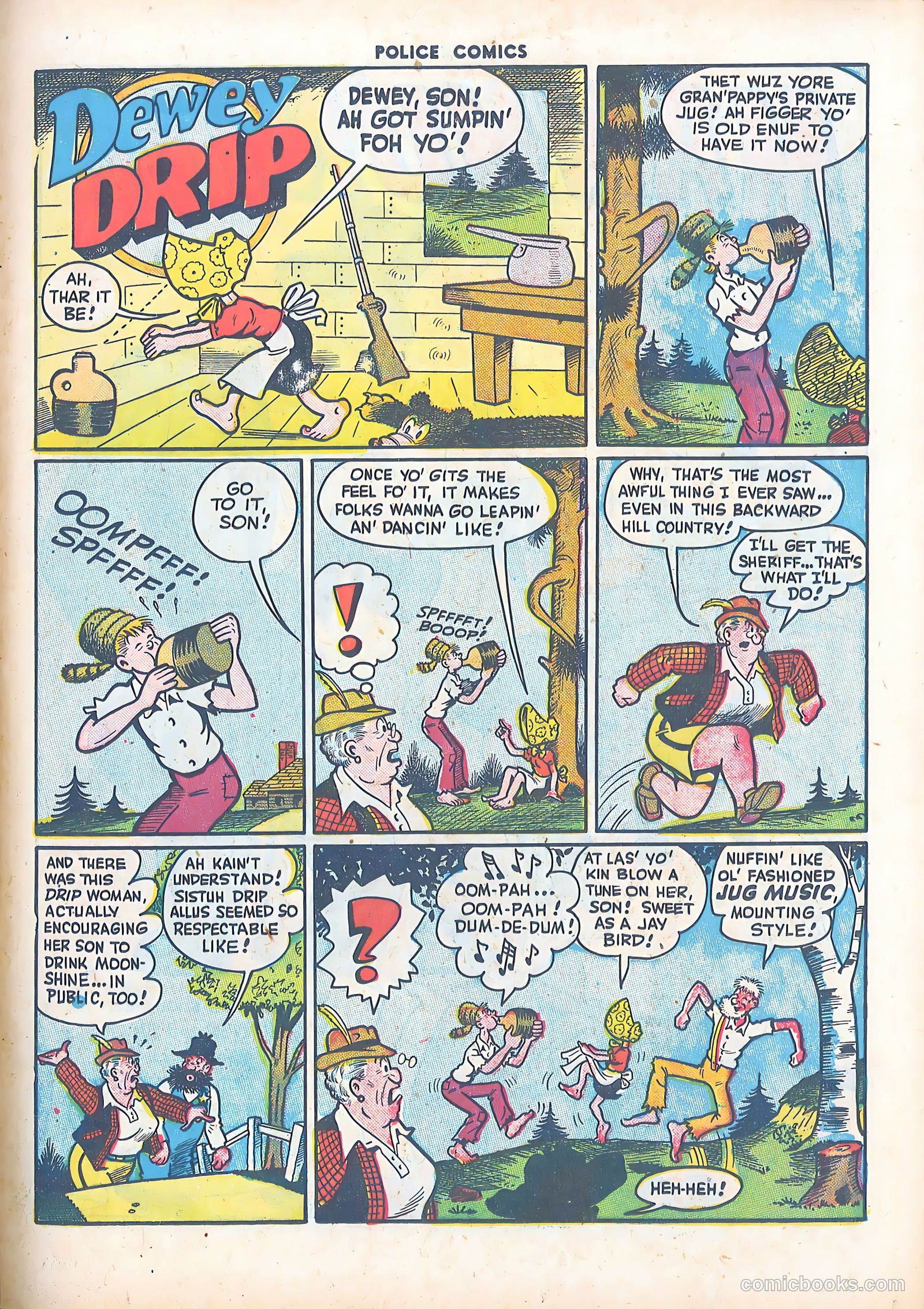 Police Comics #60 (1946) — page 37 of 60