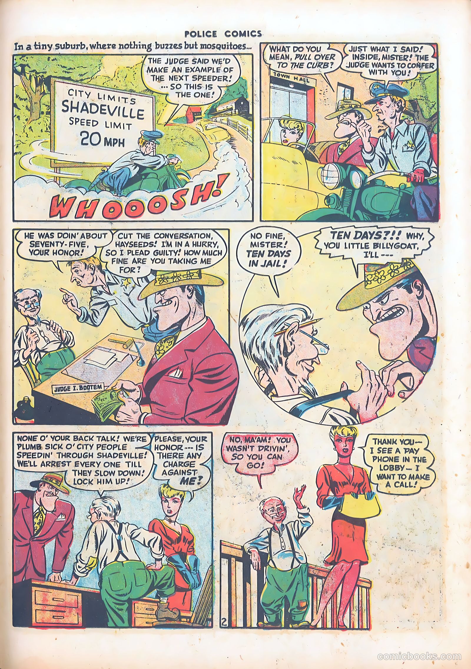 Police Comics #60 (1946) — page 39 of 60