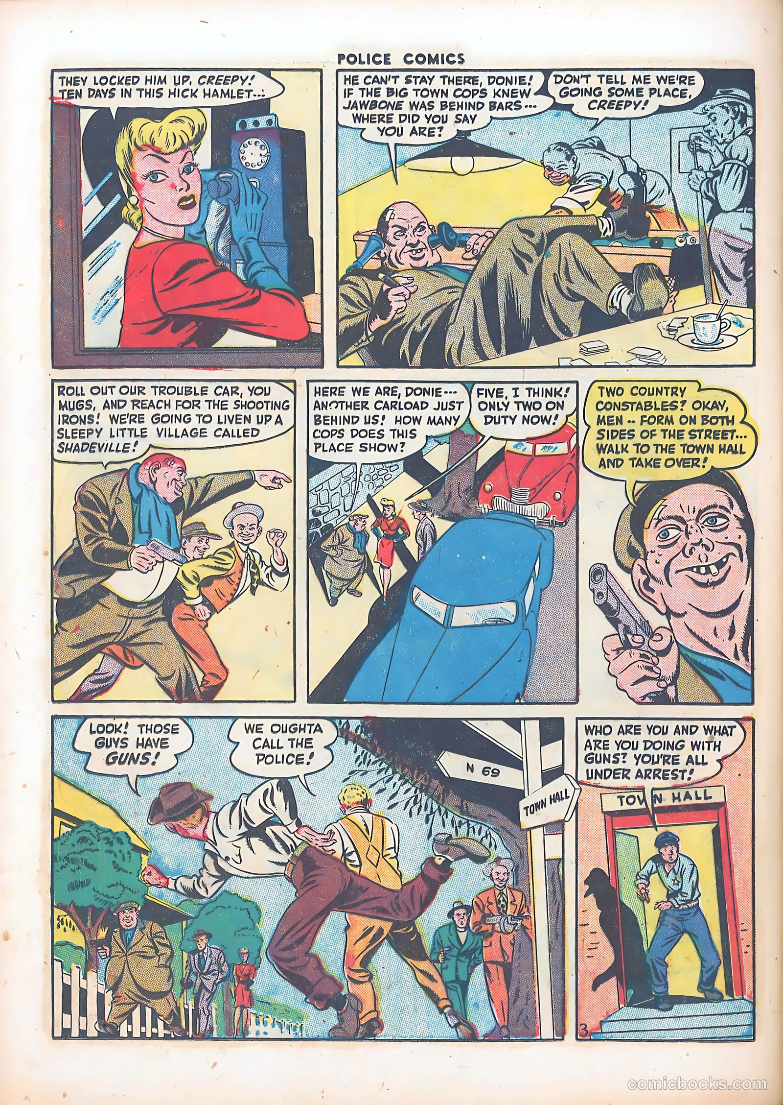 Police Comics #60 (1946) — page 40 of 60