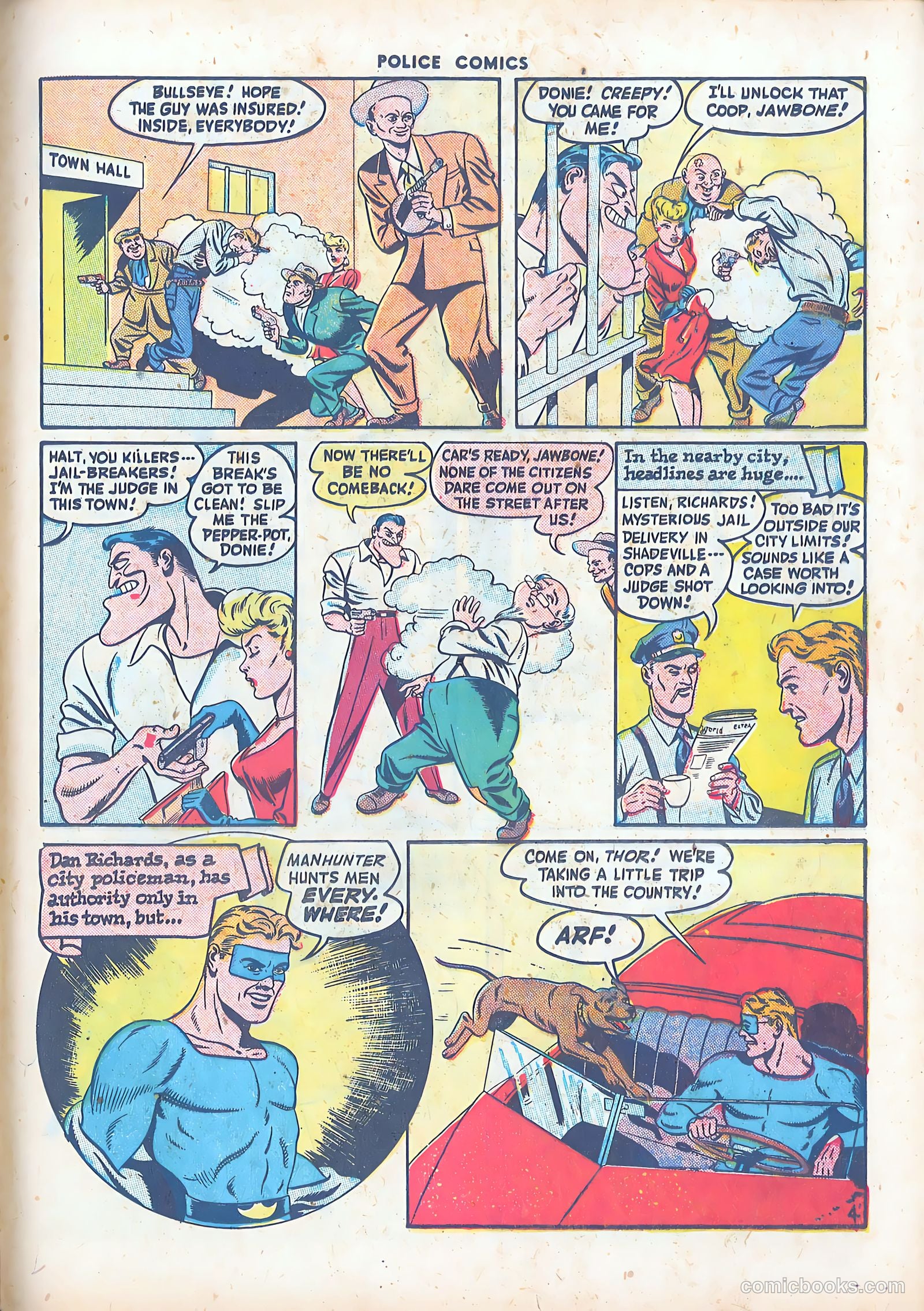 Police Comics #60 (1946) — page 41 of 60