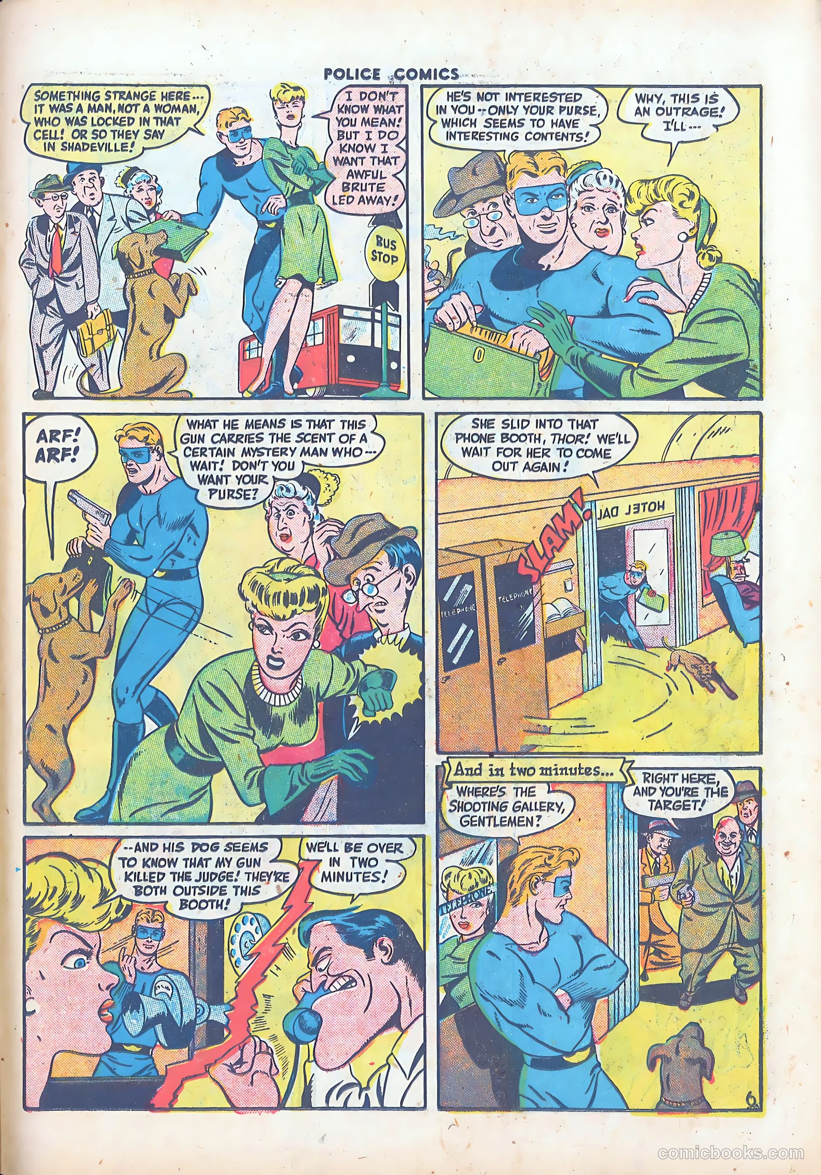 Police Comics #60 (1946) — page 43 of 60
