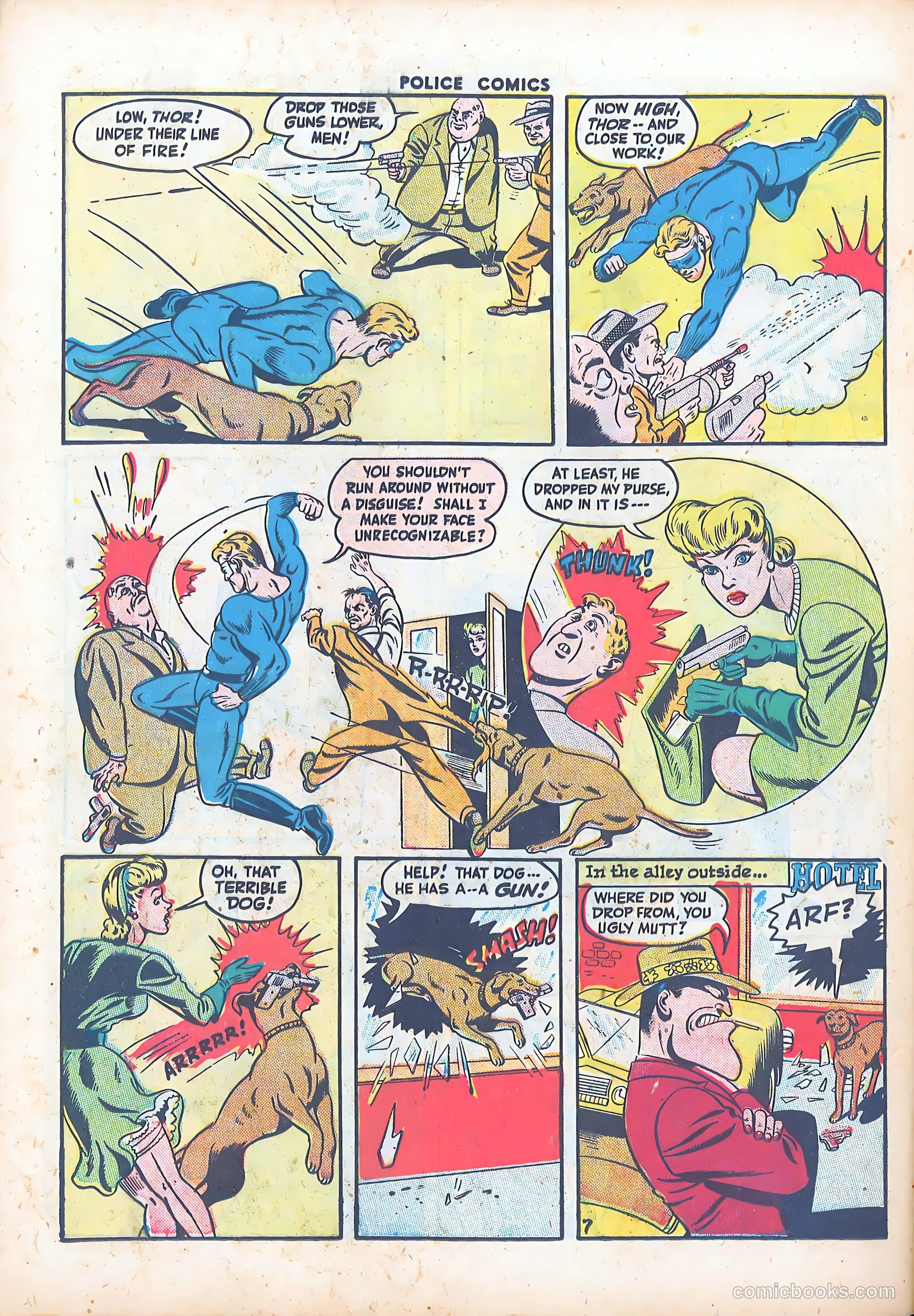 Police Comics #60 (1946) — page 44 of 60