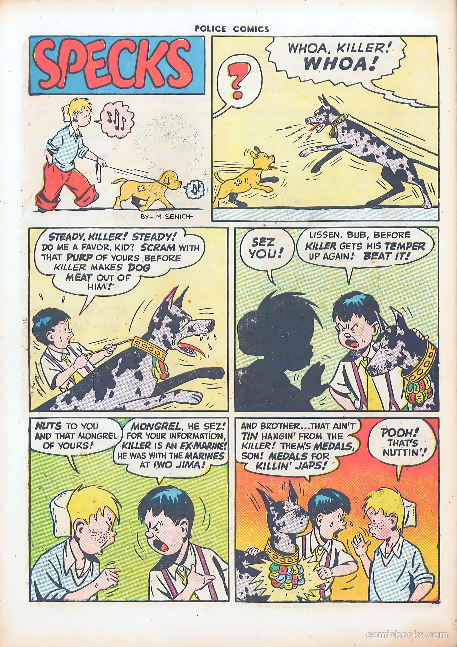 Police Comics #60 (1946) — page 50 of 60
