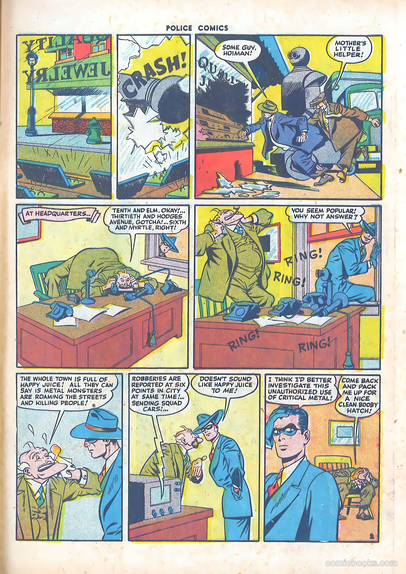 Police Comics #60 (1946) — page 53 of 60