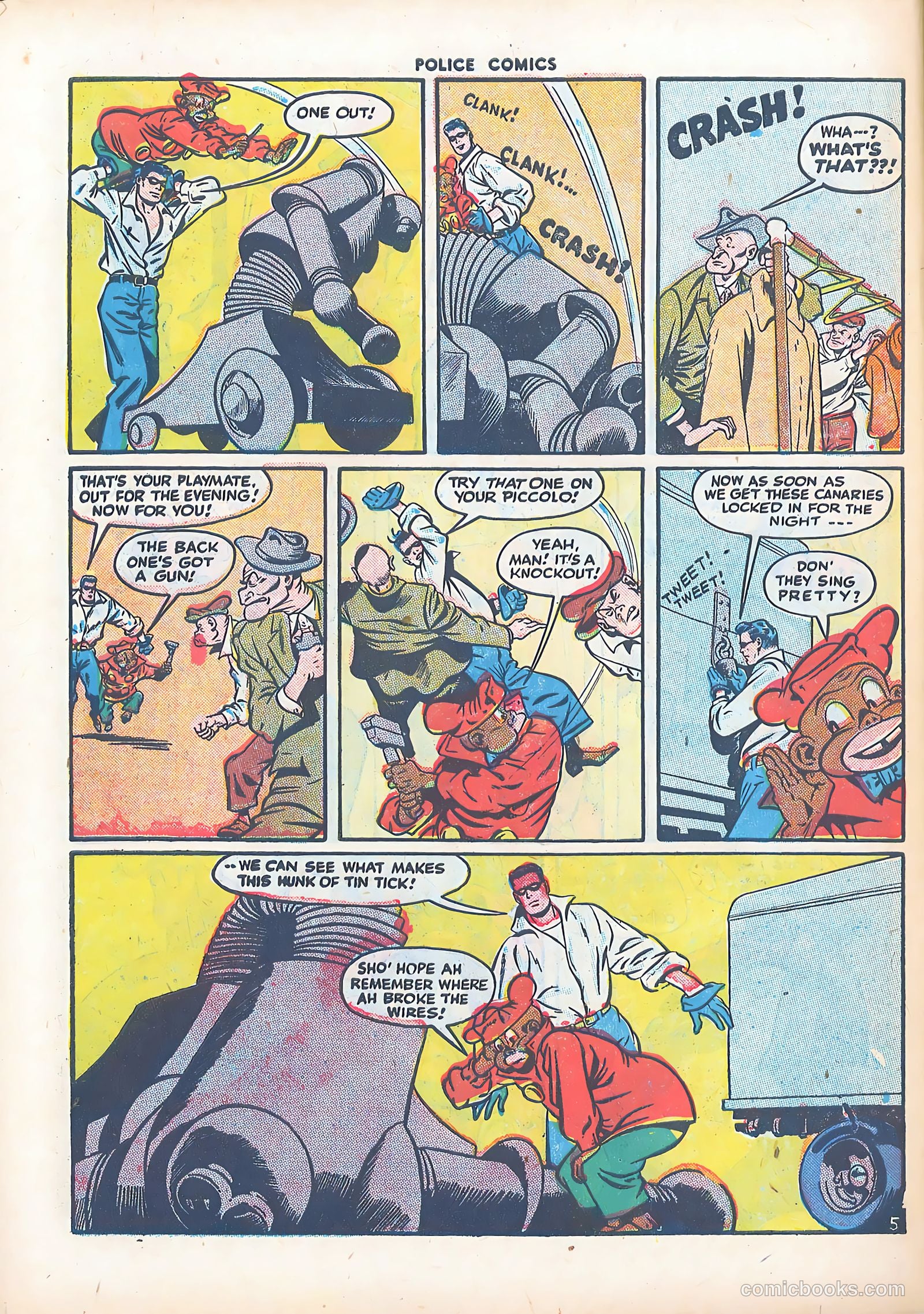 Police Comics #60 (1946) — page 56 of 60