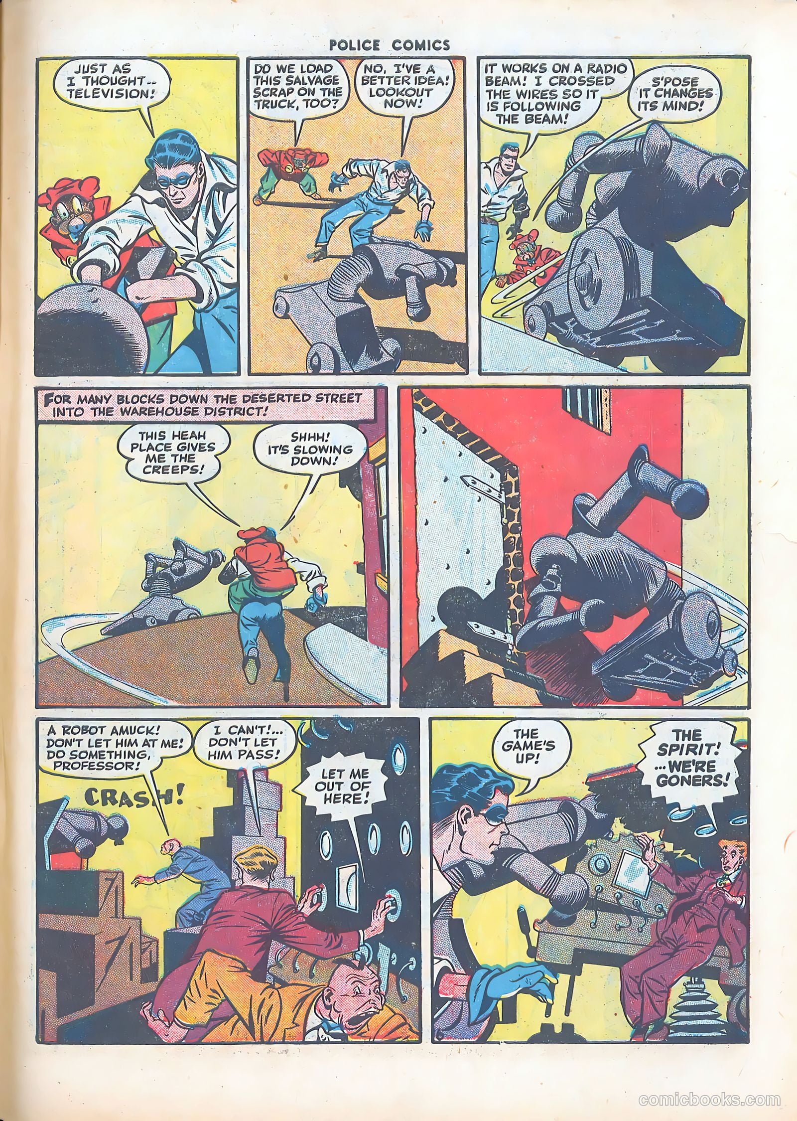 Police Comics #60 (1946) — page 57 of 60