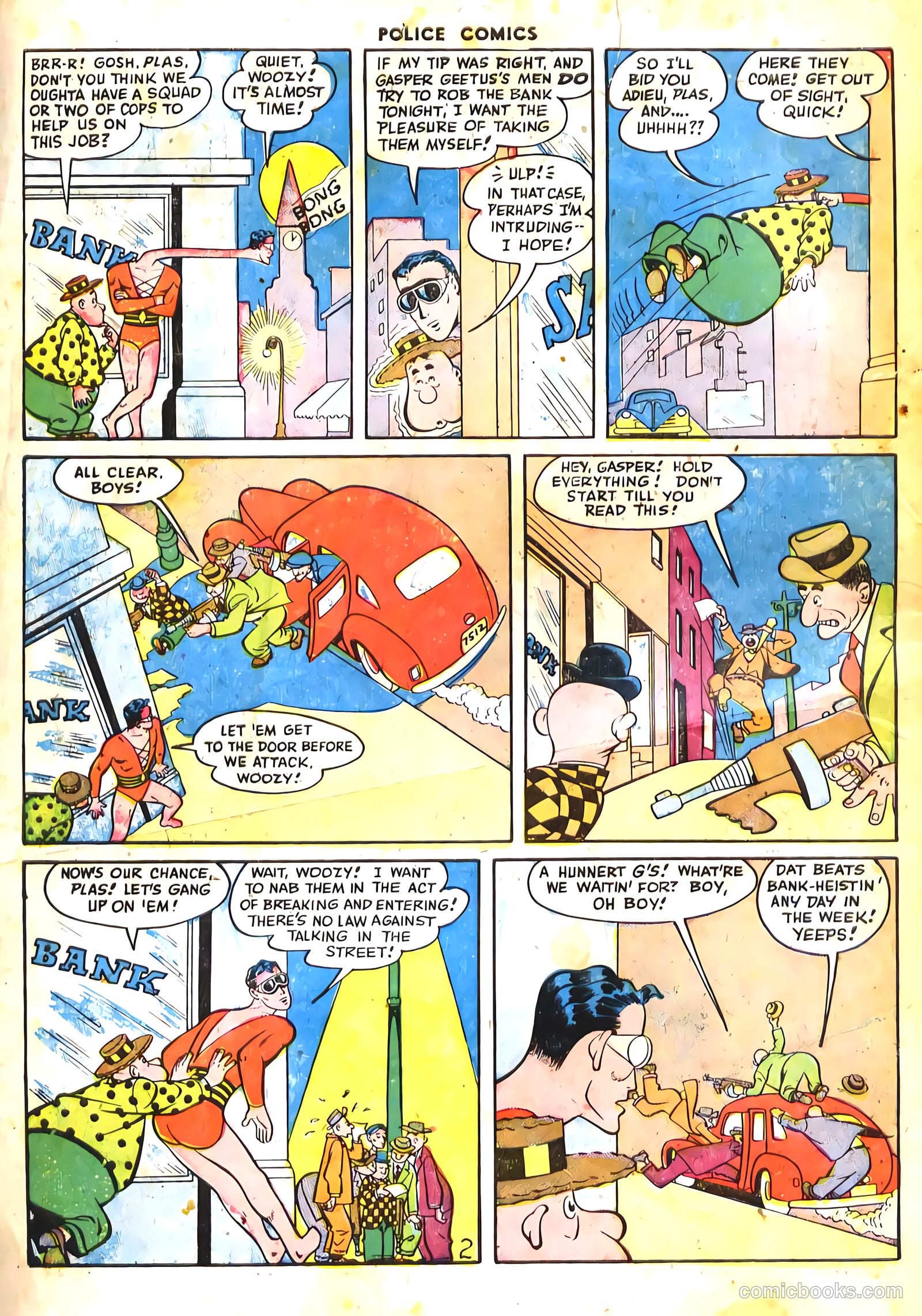 Police Comics #61 (1946) — page 4 of 60