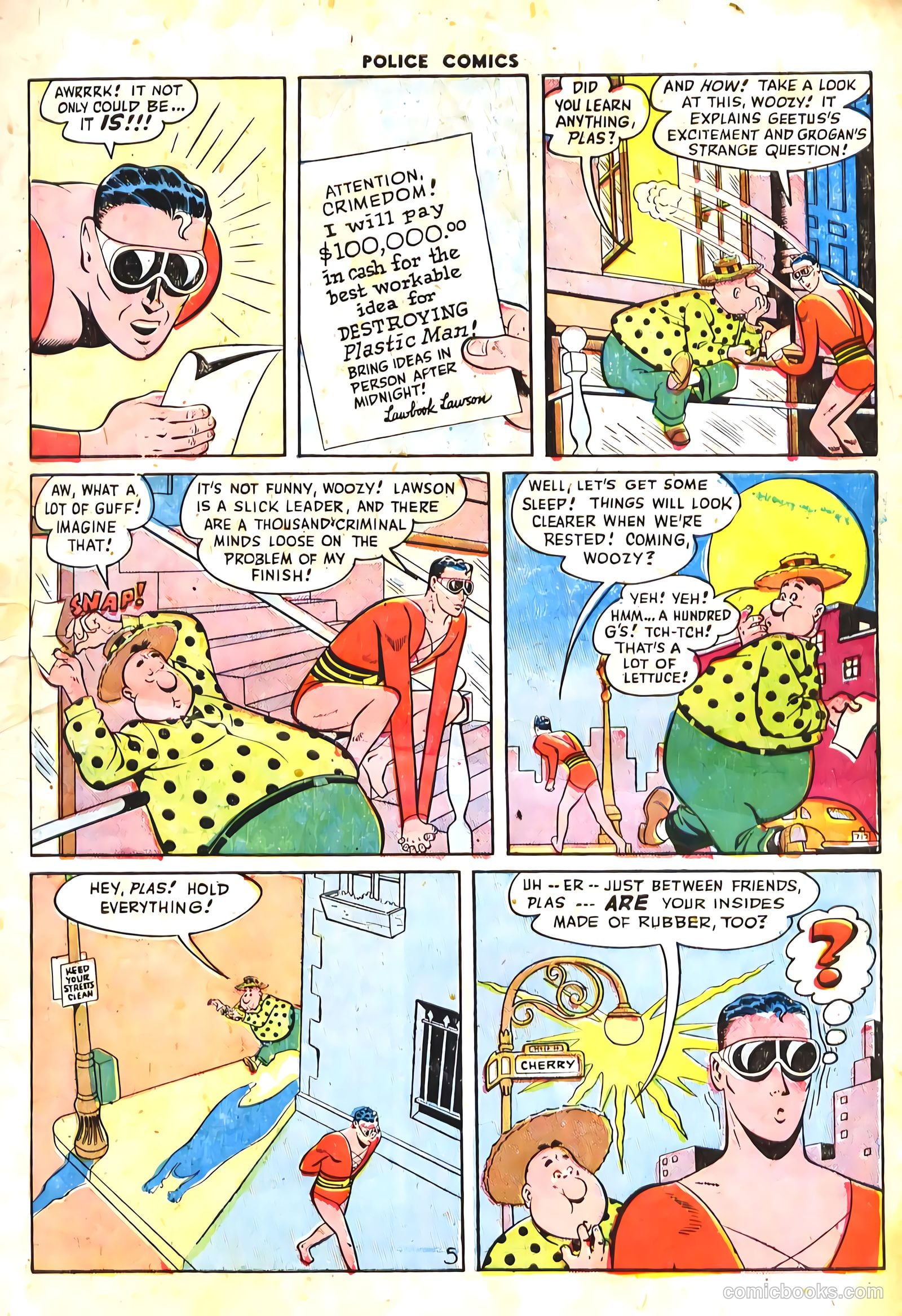 Police Comics #61 (1946) — page 7 of 60