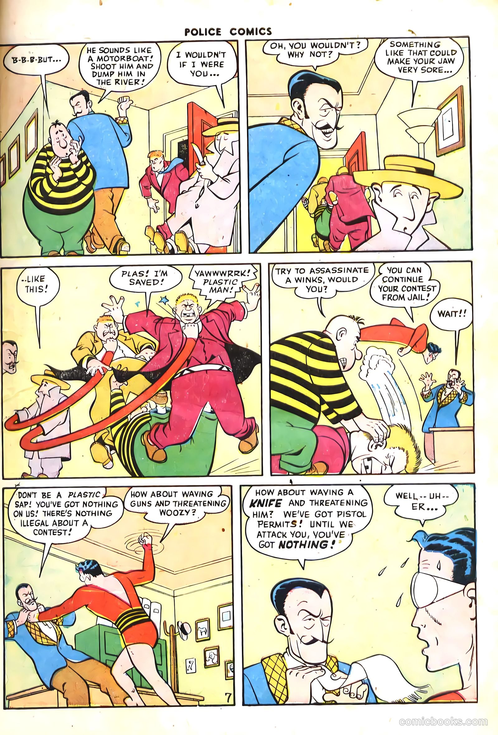 Police Comics #61 (1946) — page 9 of 60