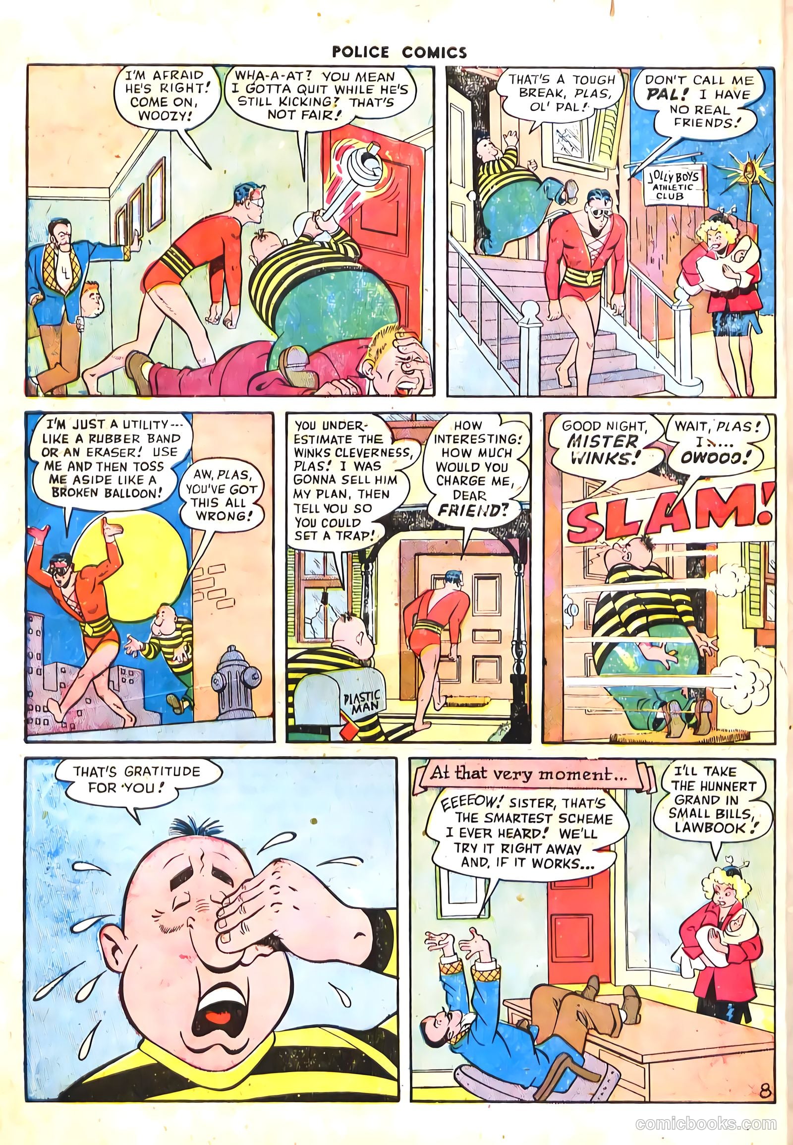 Police Comics #61 (1946) — page 10 of 60
