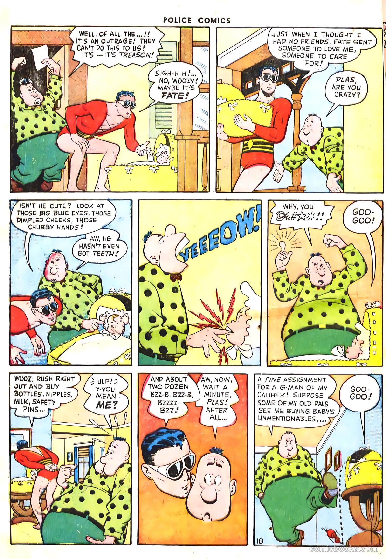 Police Comics #61 (1946) — page 12 of 60