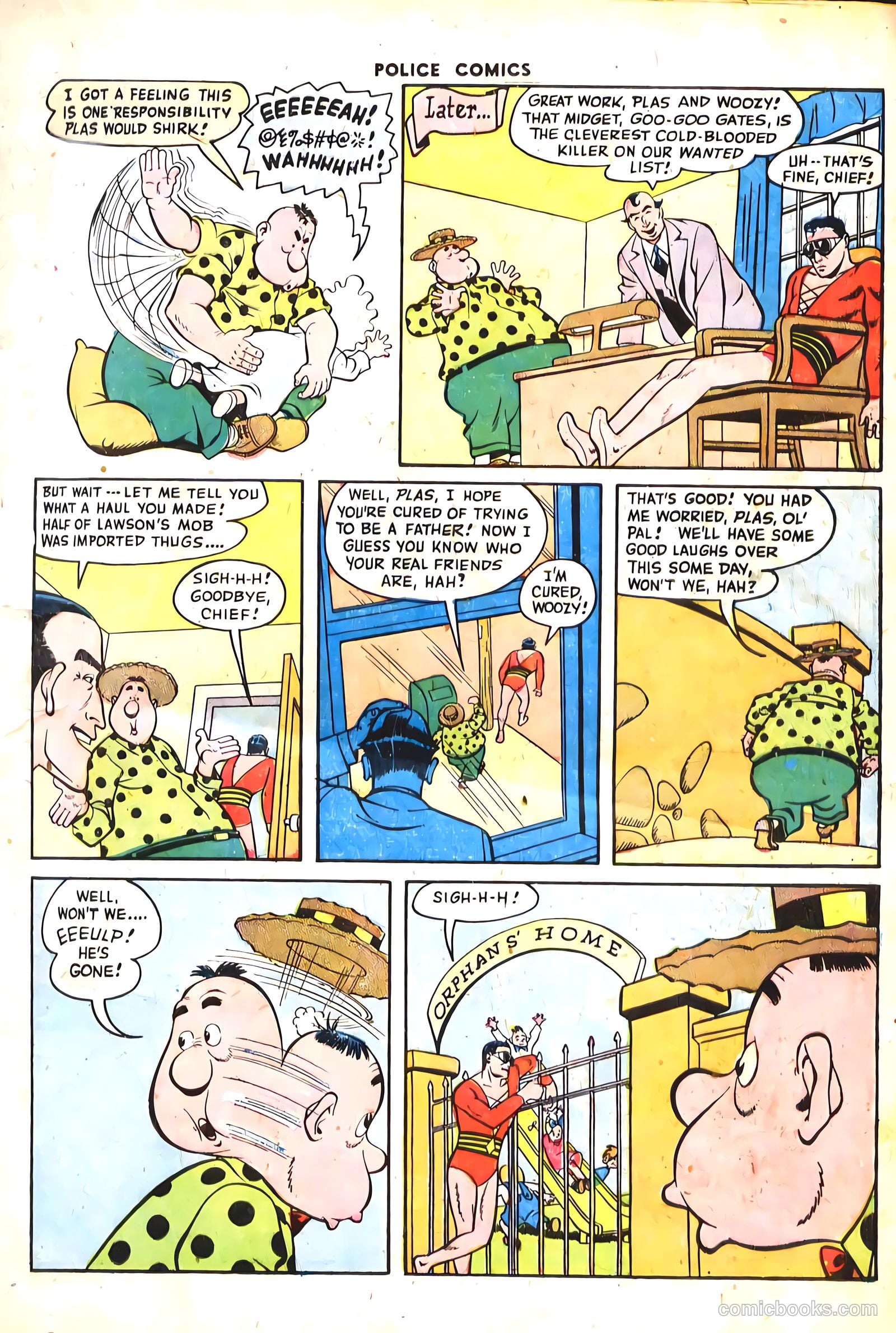 Police Comics #61 (1946) — page 17 of 60