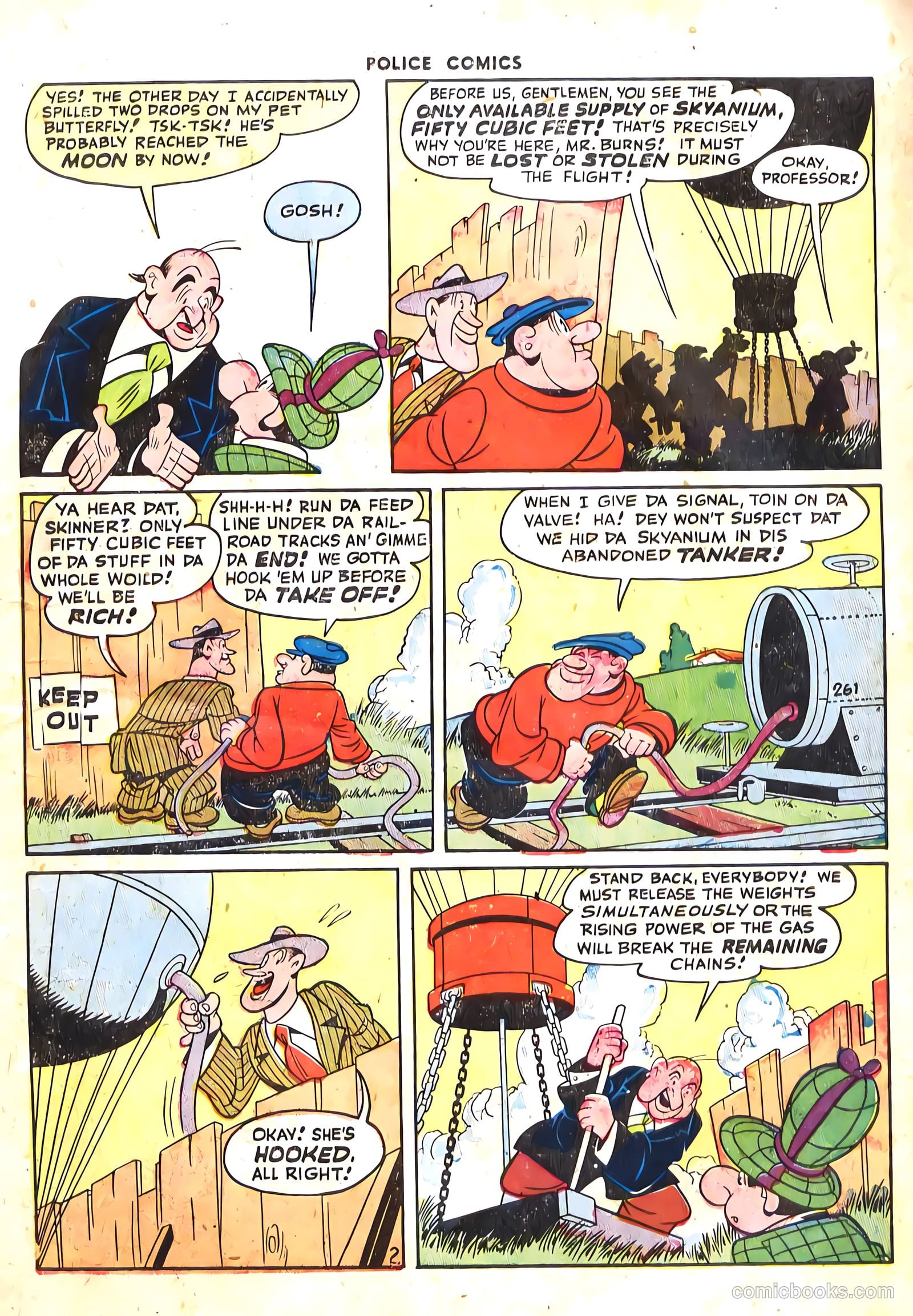 Police Comics #61 (1946) — page 19 of 60