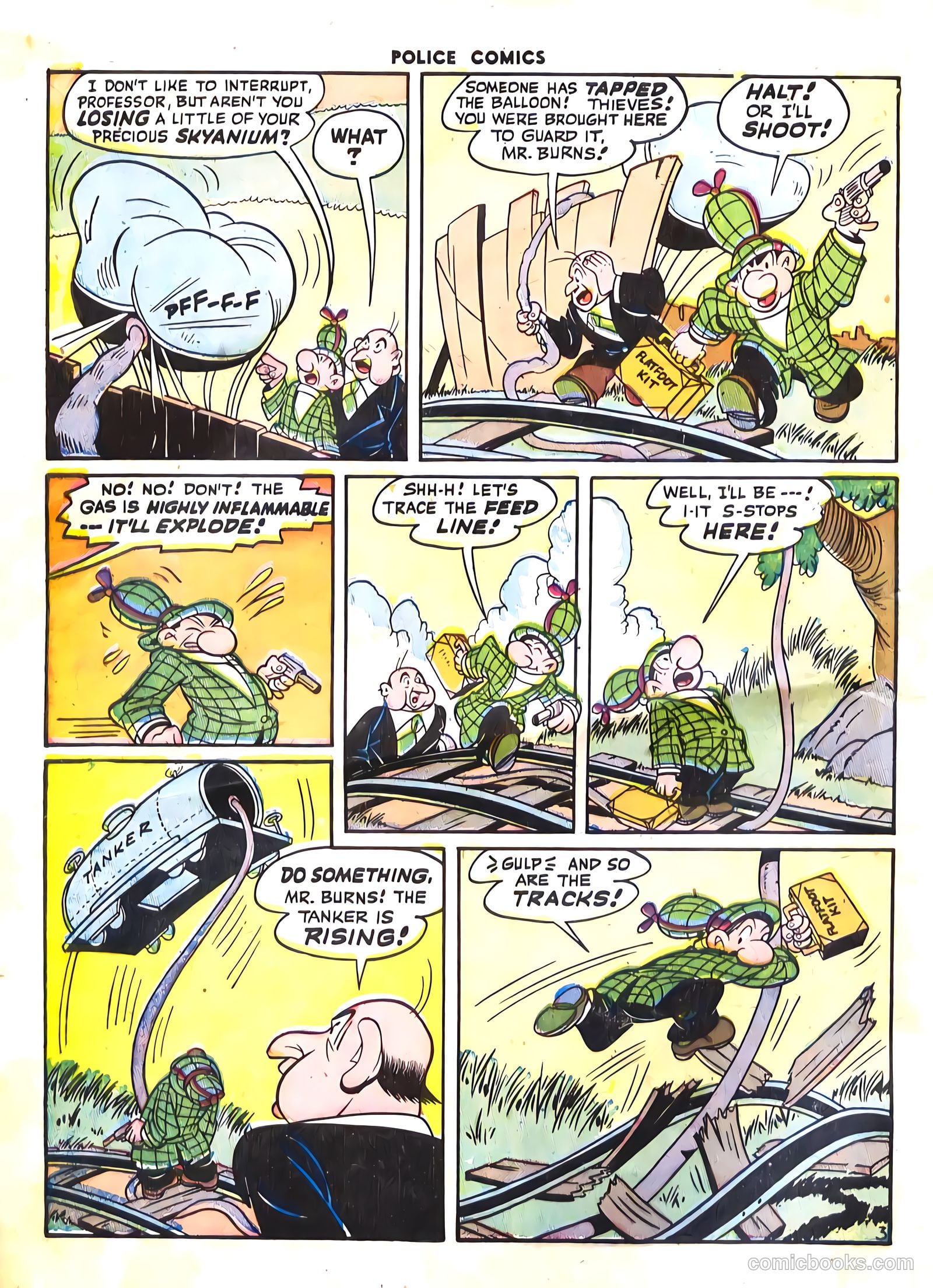Police Comics #61 (1946) — page 20 of 60