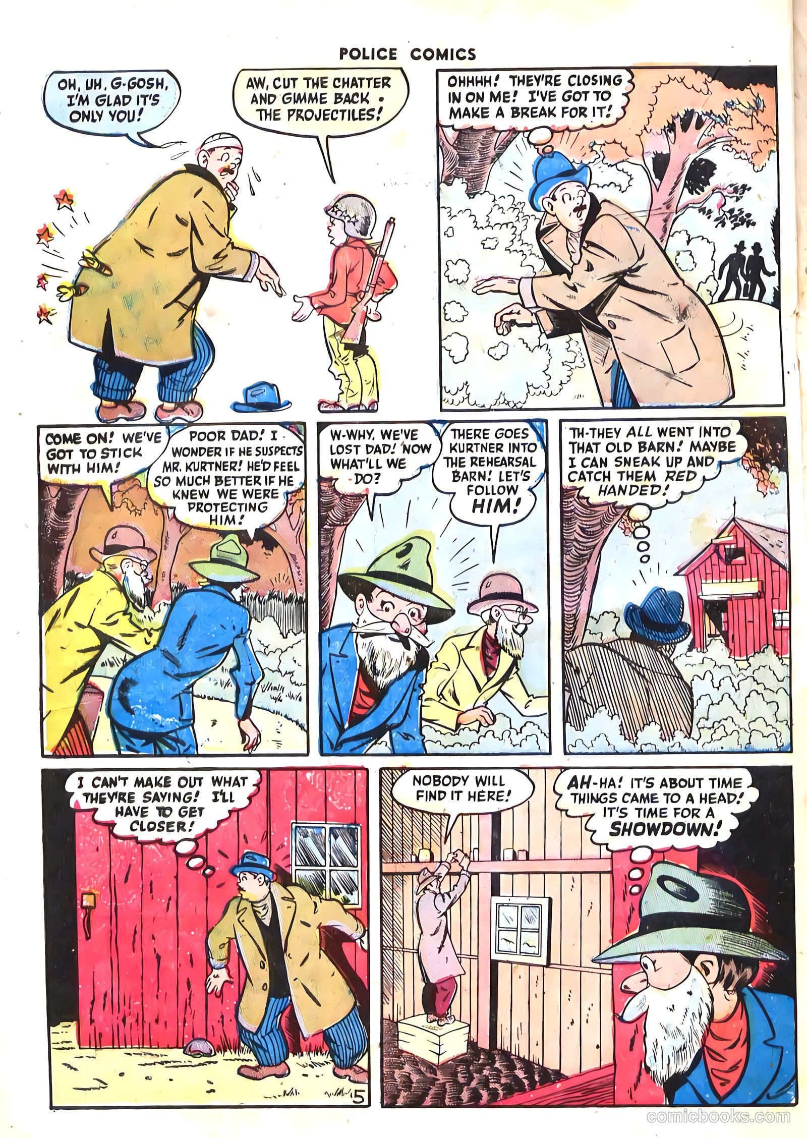 Police Comics #61 (1946) — page 34 of 60
