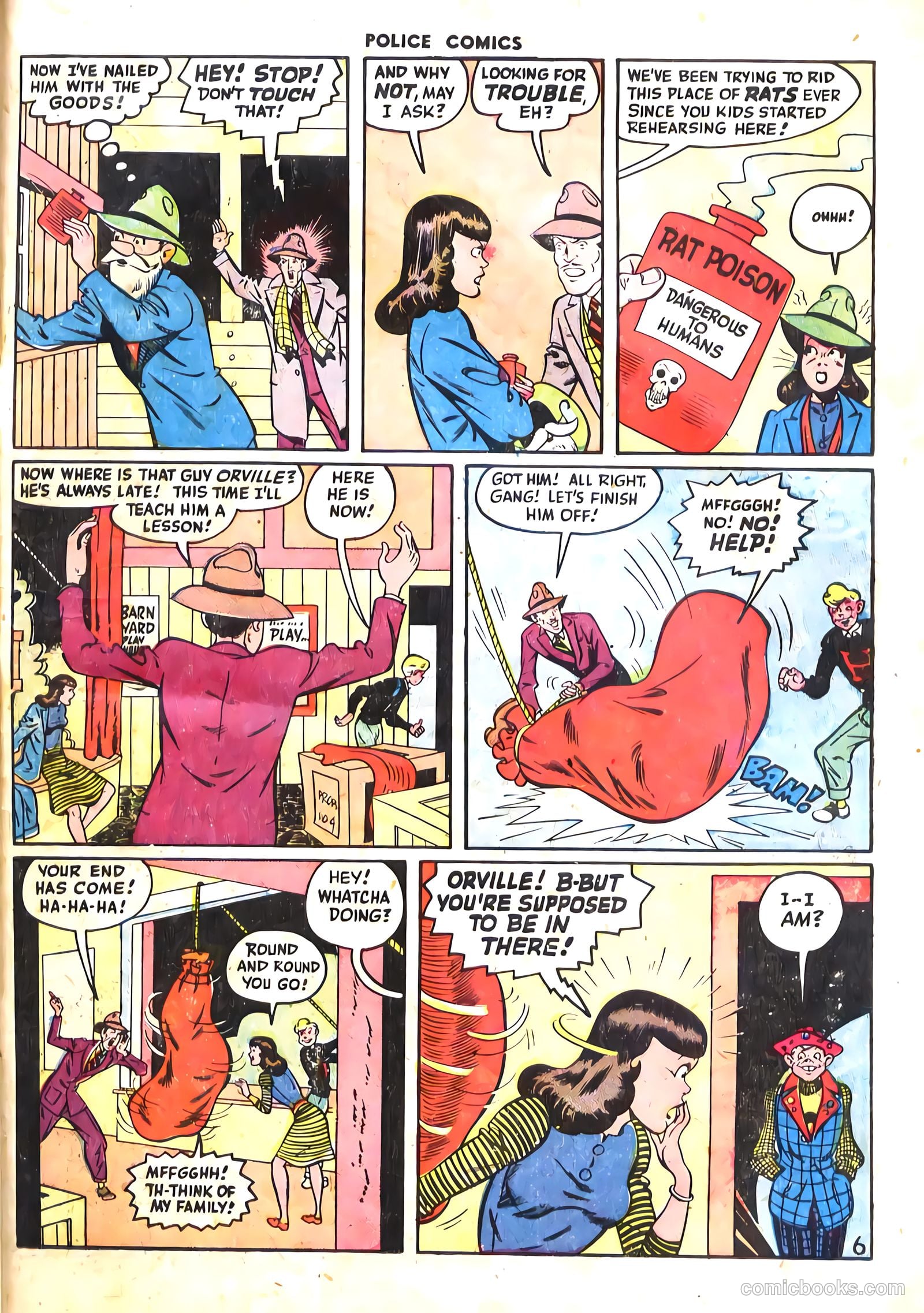 Police Comics #61 (1946) — page 35 of 60