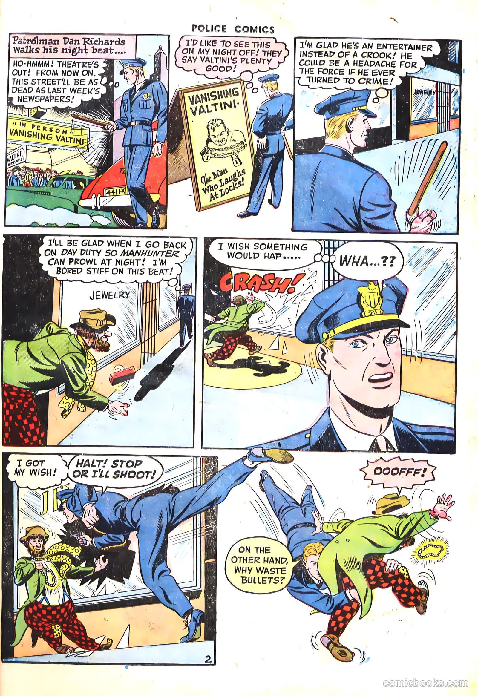 Police Comics #61 (1946) — page 39 of 60