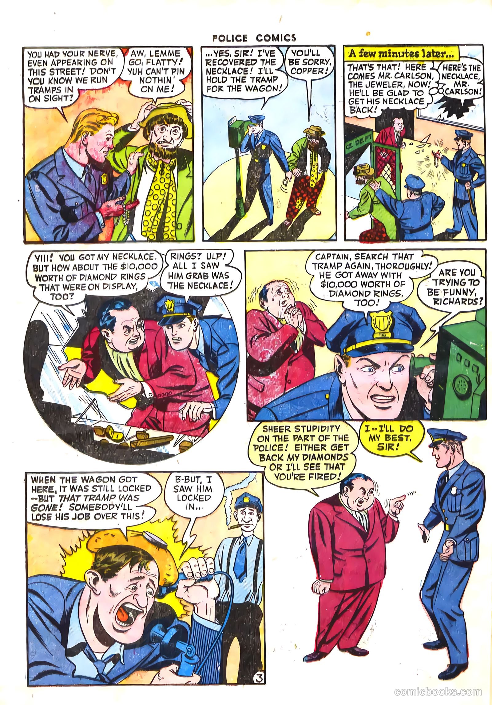 Police Comics #61 (1946) — page 40 of 60
