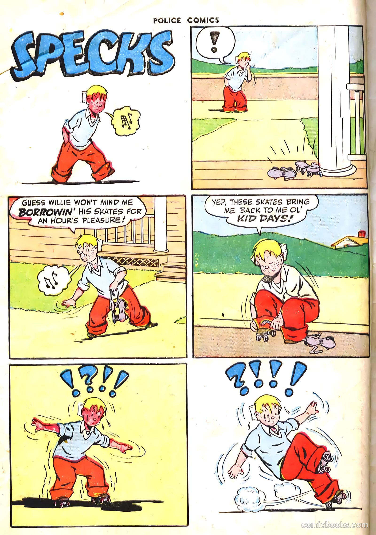 Police Comics #61 (1946) — page 50 of 60